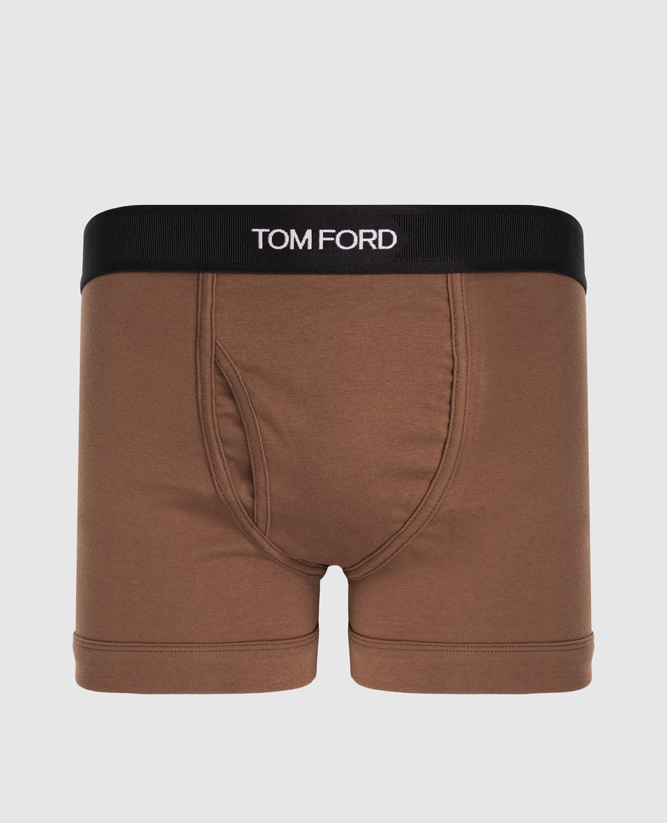 Brown boxer briefs with logo pattern Tom Ford
Brown boxer briefs with logo pattern Tom Ford