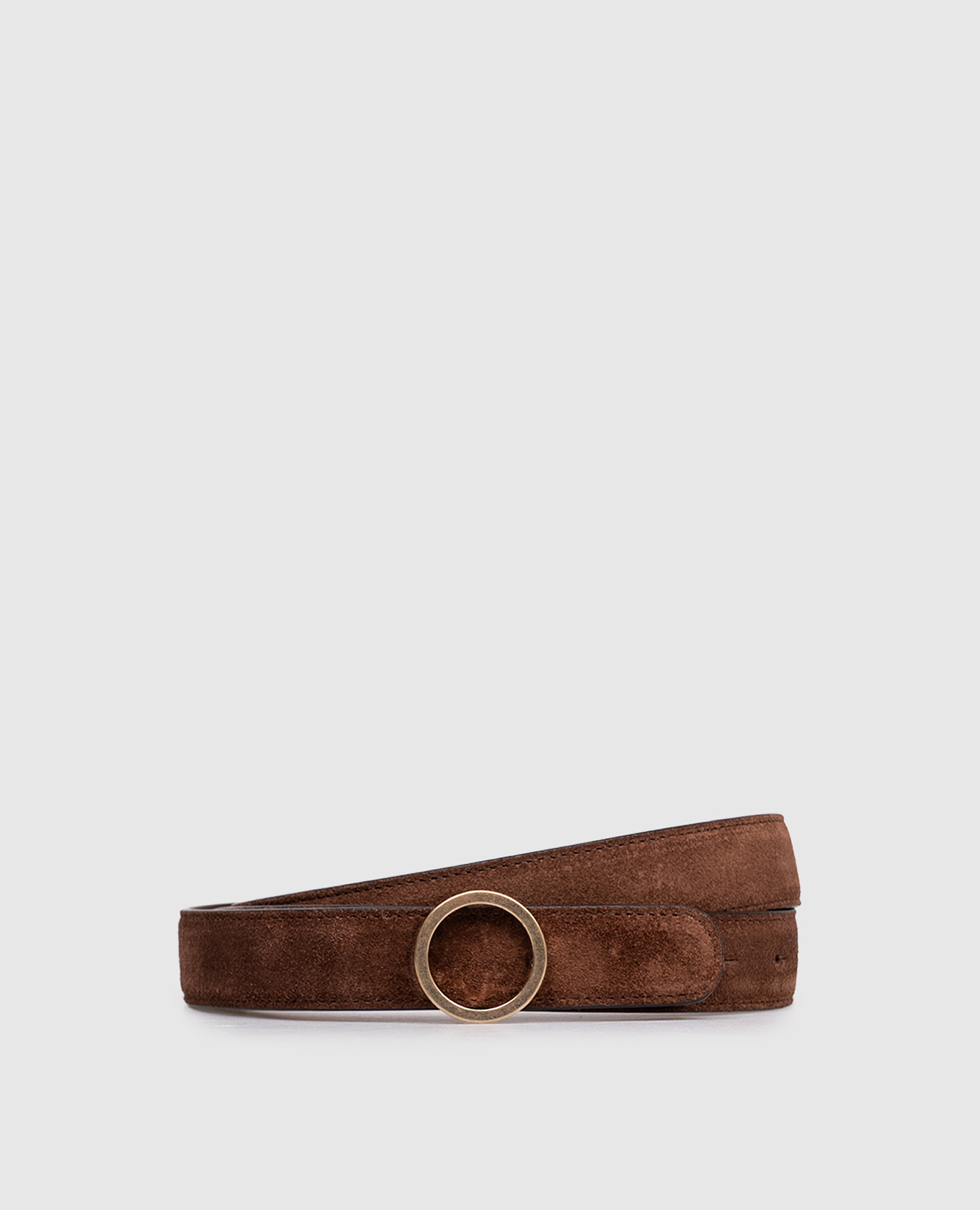 Brown suede belt with logo engraving Marsell
Brown suede belt with logo engraving Marsell
