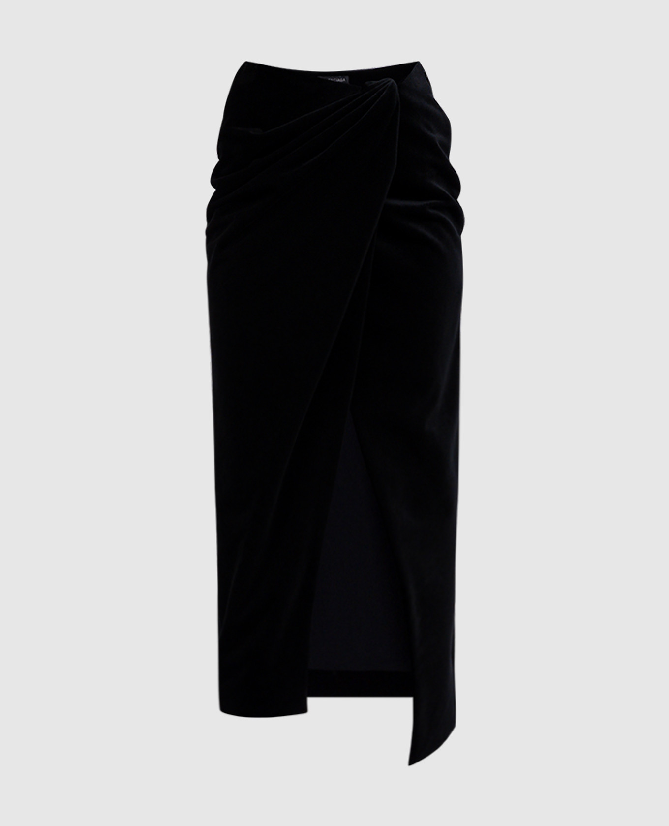Black velour midi skirt Balenciaga
Black velour midi skirt Balenciaga