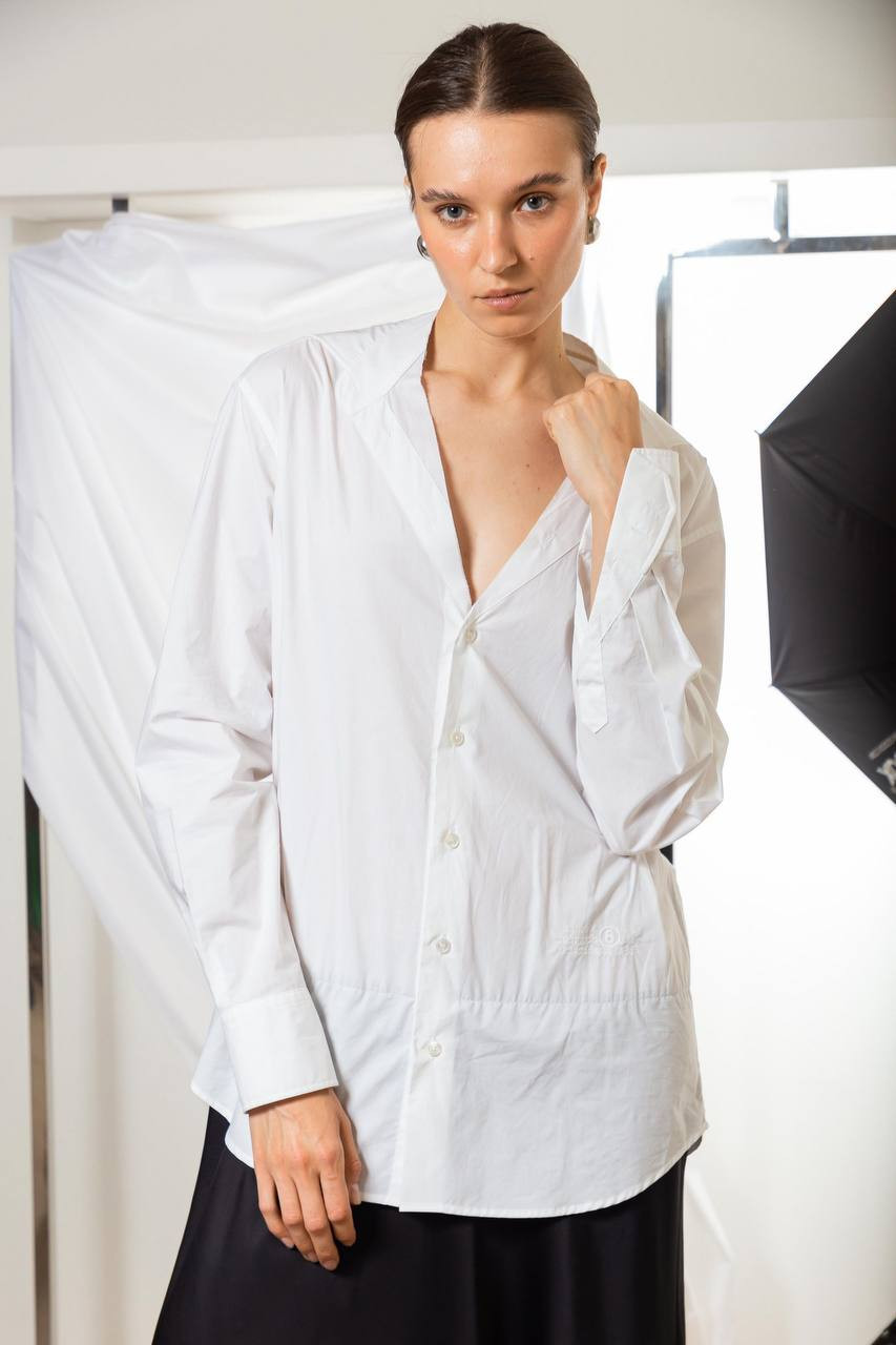 White blouse Demi with silk PROENZA SCHOULER 
White blouse Demi with silk PROENZA SCHOULER
