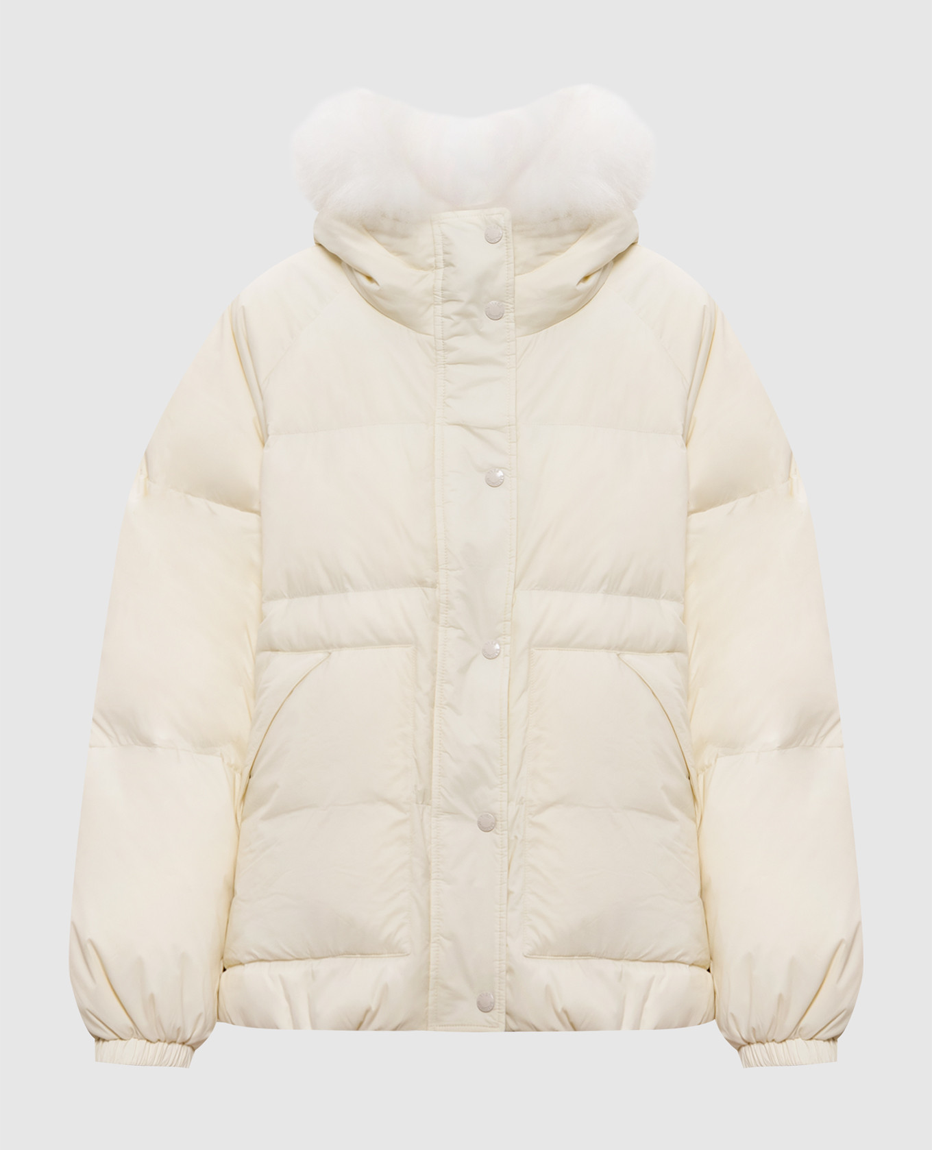 Beige down jacket with hood Yves Salomon Army
Beige down jacket with hood Yves Salomon Army