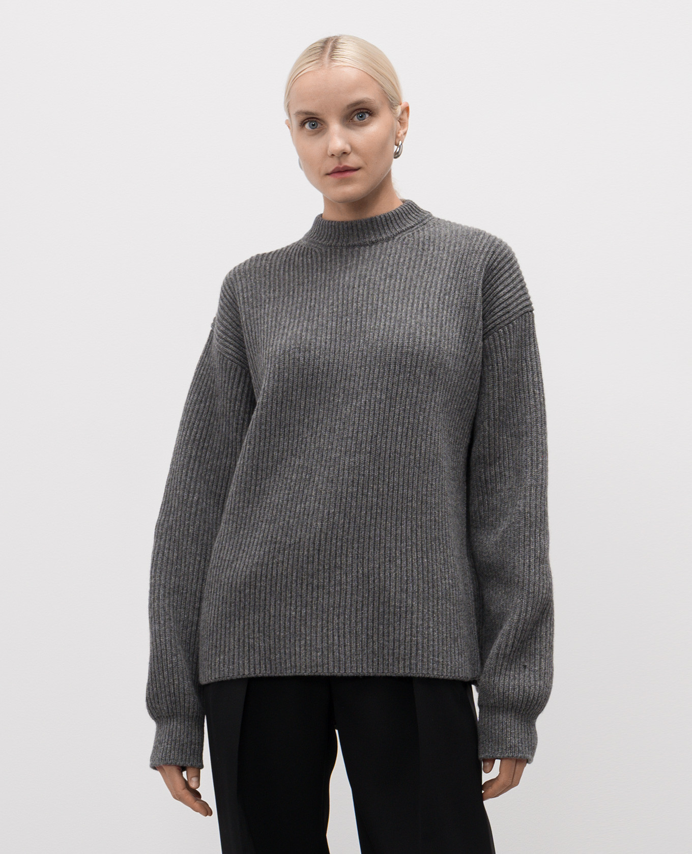 Gray wool sweater Jil Sander, Grey
Gray wool sweater Jil Sander, Grey