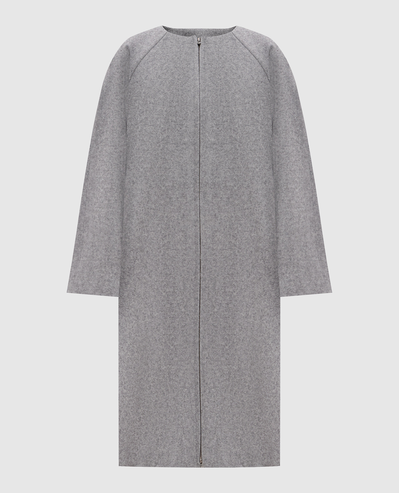 Gray wool coat Intoca, Grey
Gray wool coat Intoca, Grey