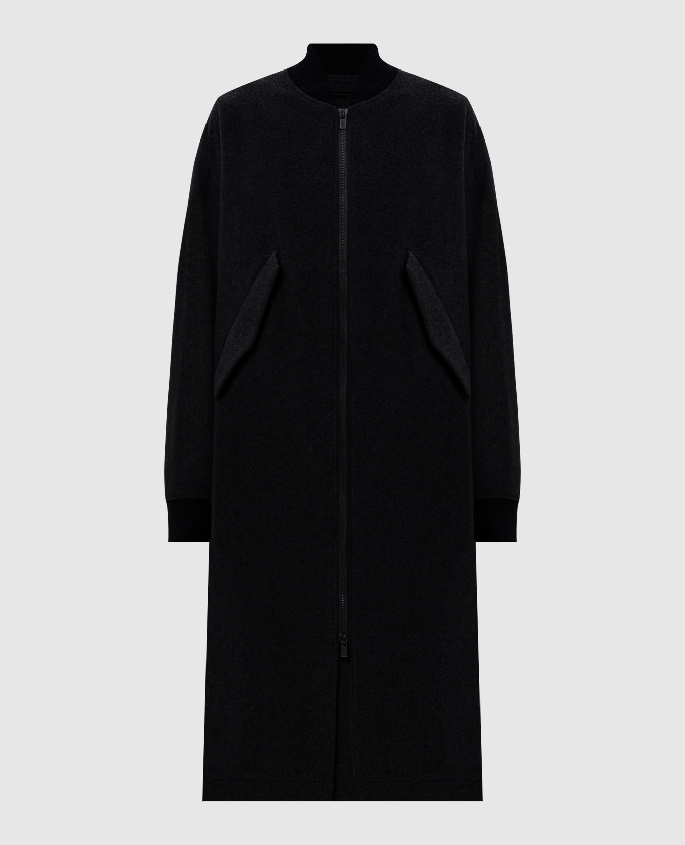 Black wool coat with zipper Y` Yamamoto
Black wool coat with zipper Y` Yamamoto