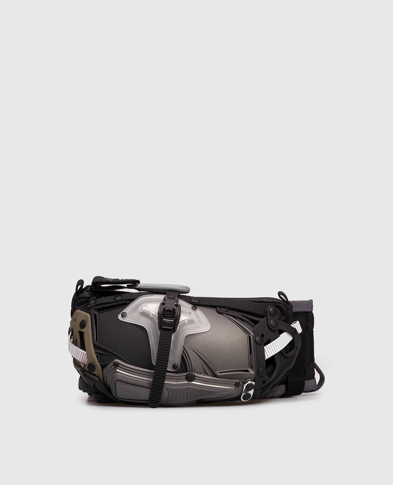 Black I30 logo waist bag Innerraum
Black I30 logo waist bag Innerraum