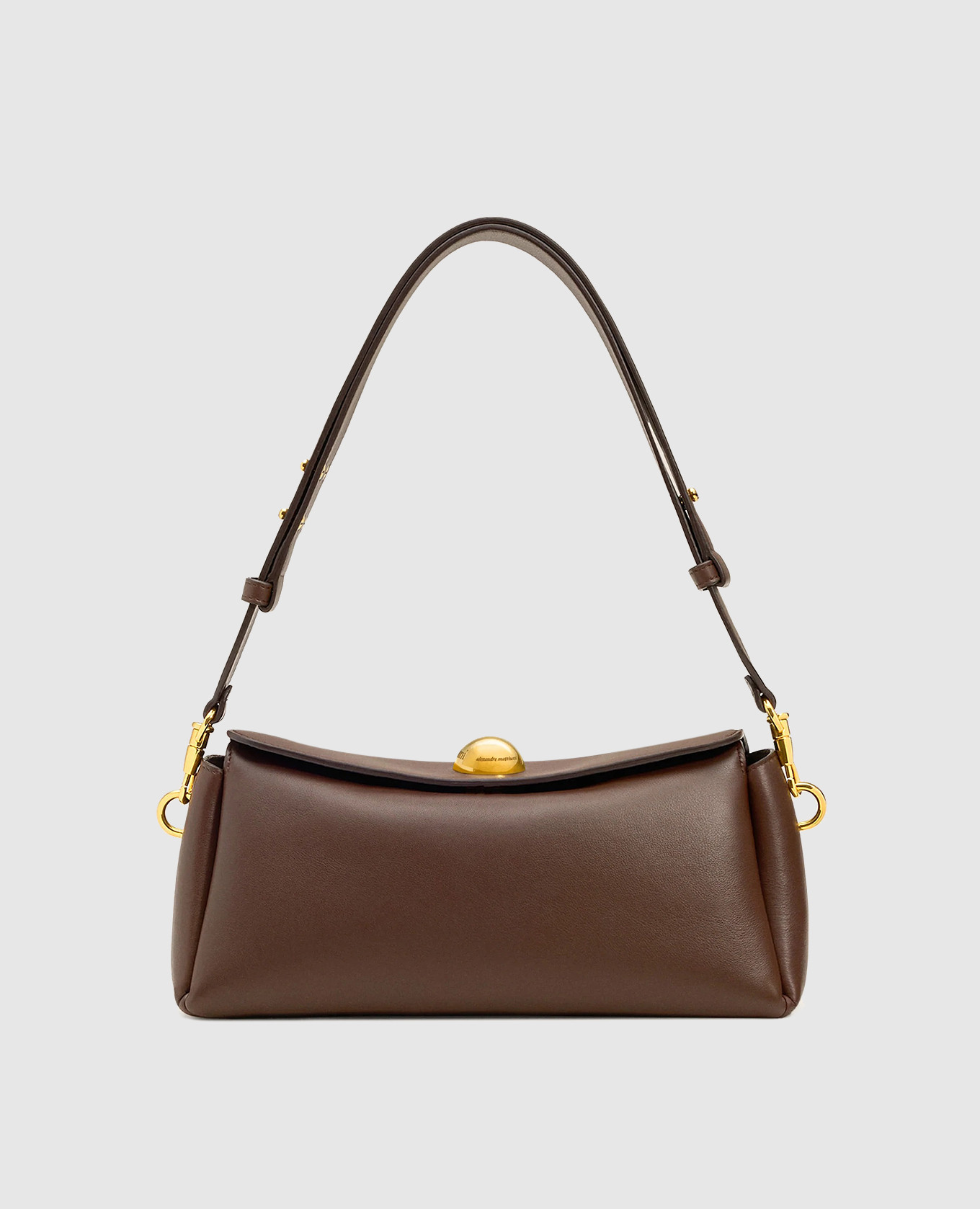 Brown leather baguette bag Ami Paris
Brown leather baguette bag Ami Paris