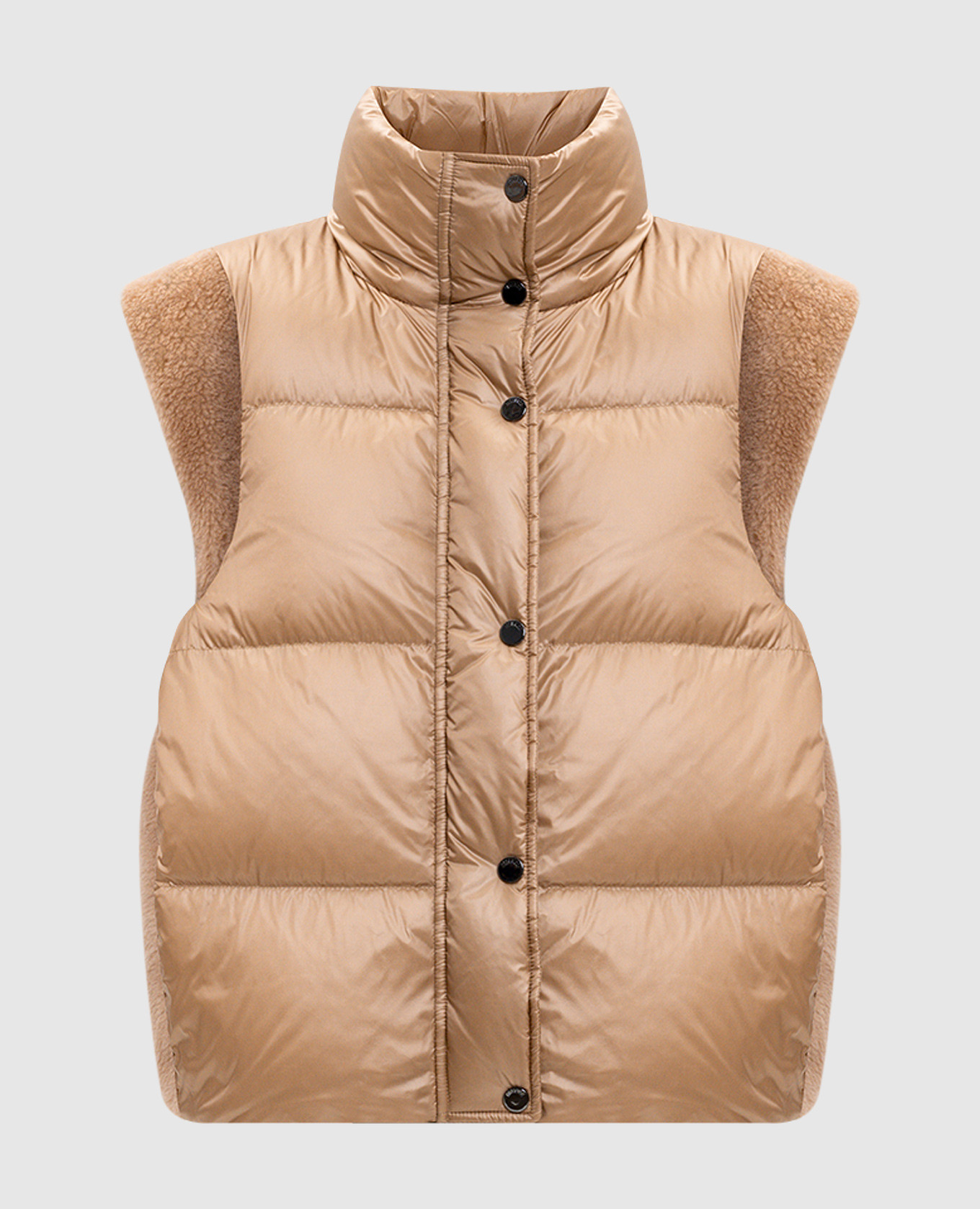 Brown down vest with wool and silk Peserico
Brown down vest with wool and silk Peserico