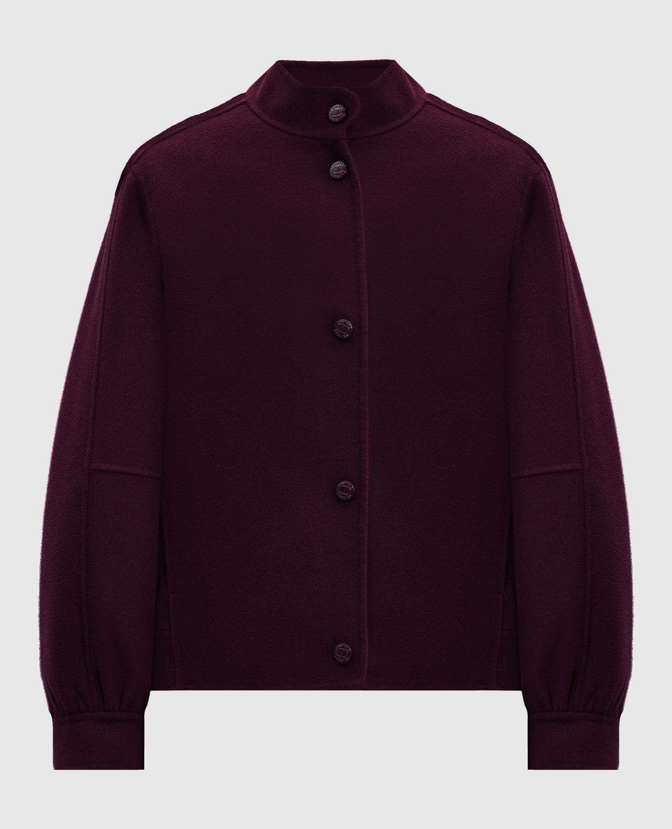 Burgundy jacket with wool Twinset
Burgundy jacket with wool Twinset