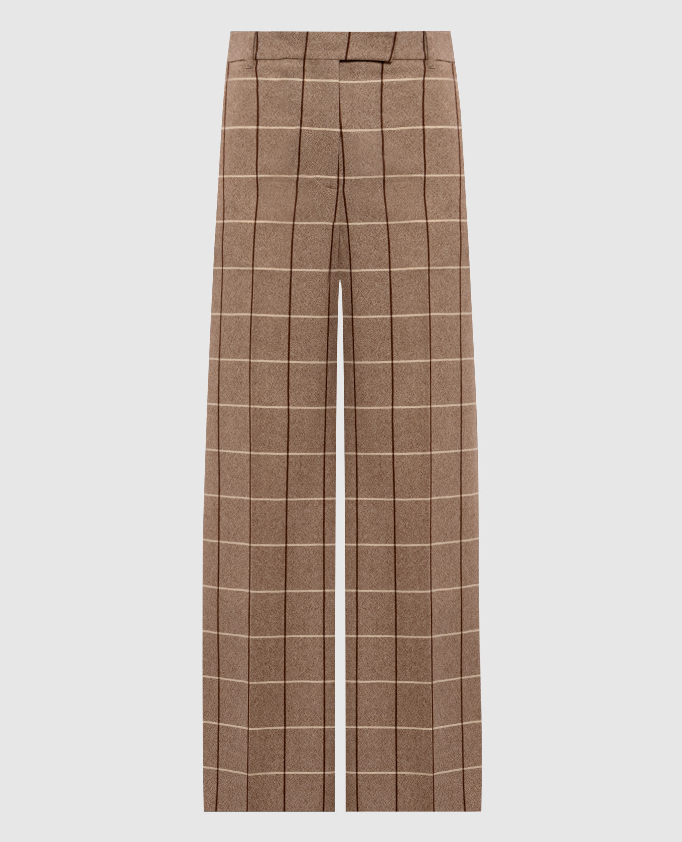Beige wool checked pants Valentino
Beige wool checked pants Valentino