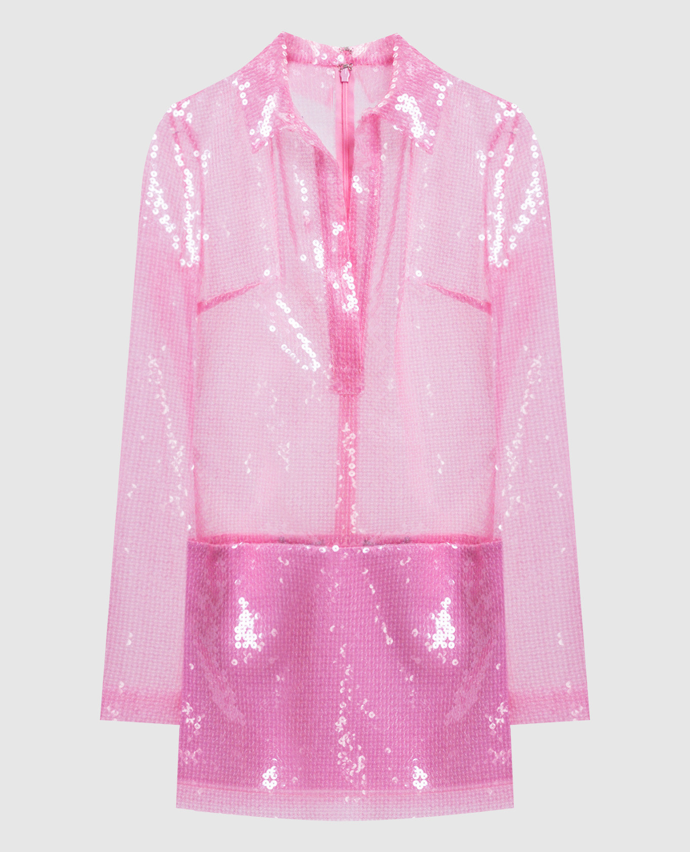 Pink sequin mini dress David Koma
Pink sequin mini dress David Koma