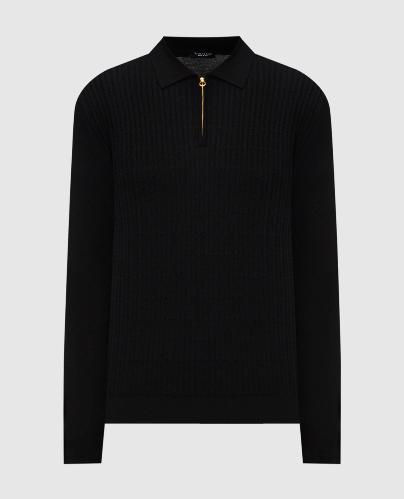 Black wool, cashmere and silk polo Stefano Ricci
Black wool, cashmere and silk polo Stefano Ricci