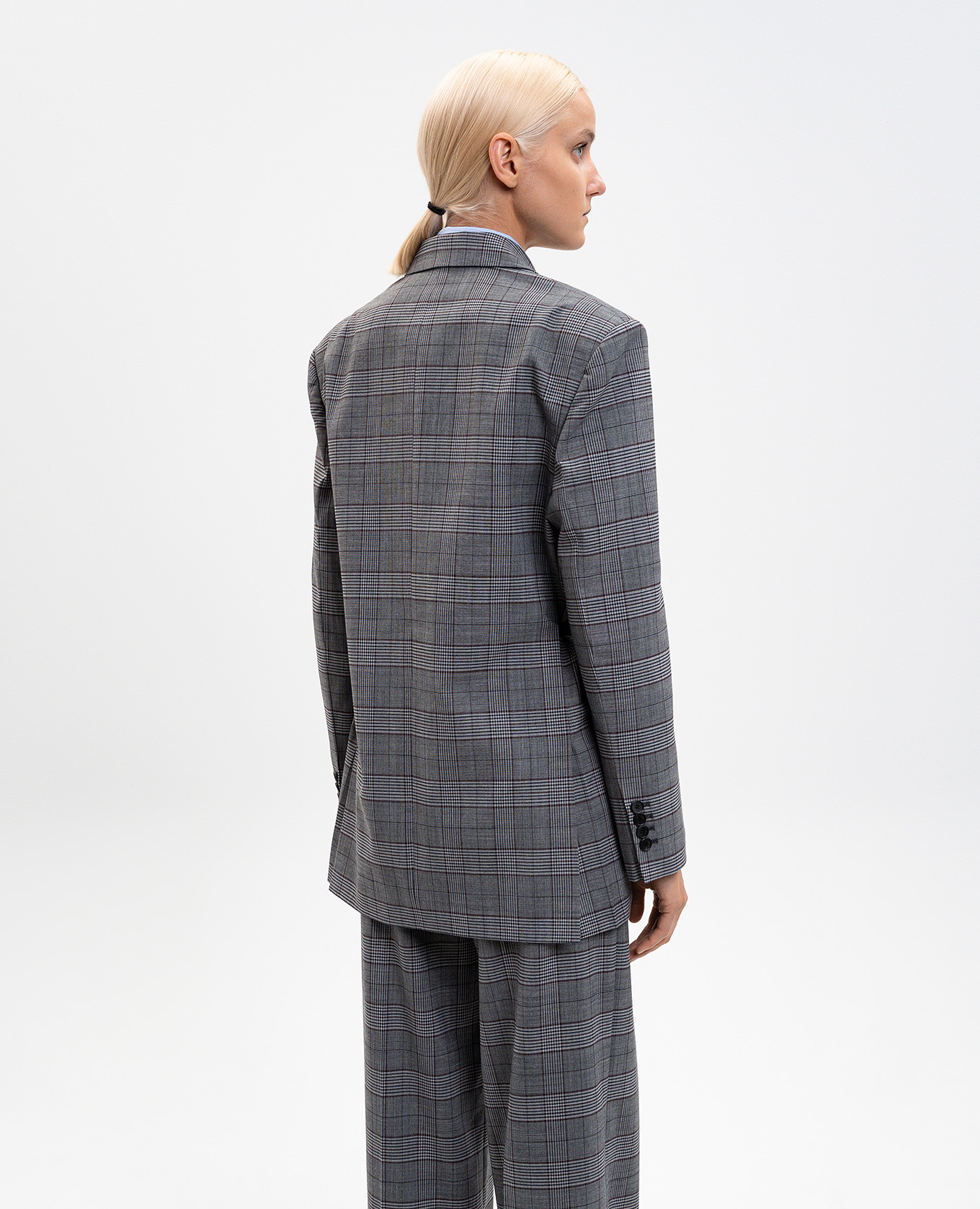 Gray checked wool jacket Juun.j, Grey
Gray checked wool jacket Juun.j, Grey
