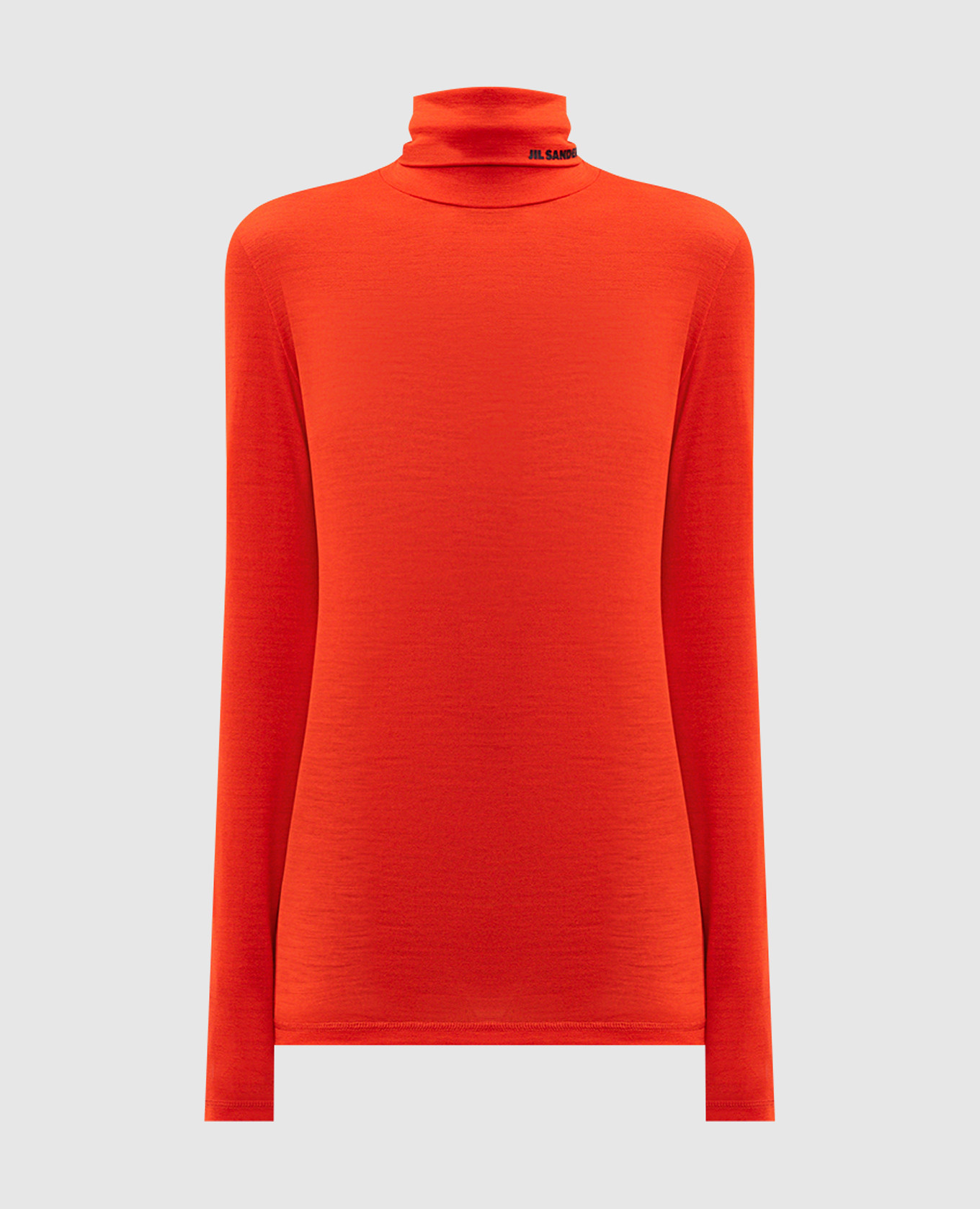 Orange wool golf with logo Jil Sander
Orange wool golf with logo Jil Sander