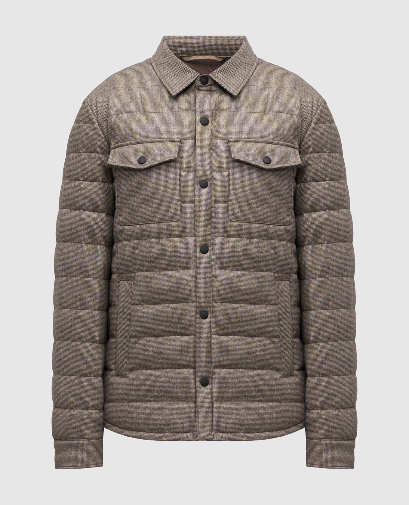 Brown wool down jacket Peserico
Brown wool down jacket Peserico