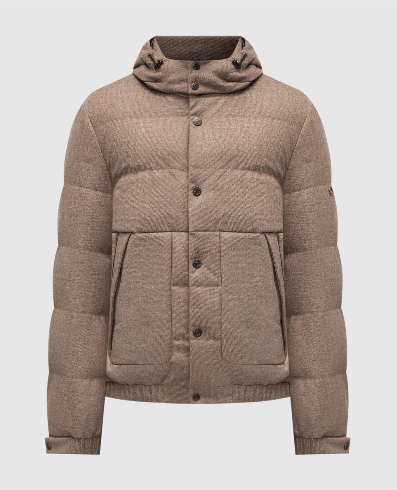 Brown wool and cashmere down jacket Stefano Ricci
Brown wool and cashmere down jacket Stefano Ricci