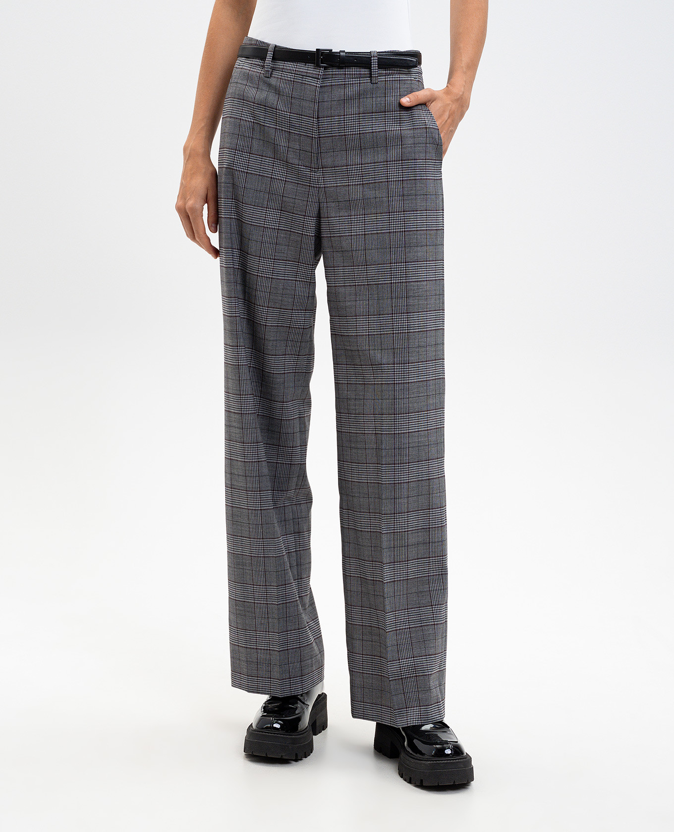 Gray checked wool pants Juun.j, Grey
Gray checked wool pants Juun.j, Grey