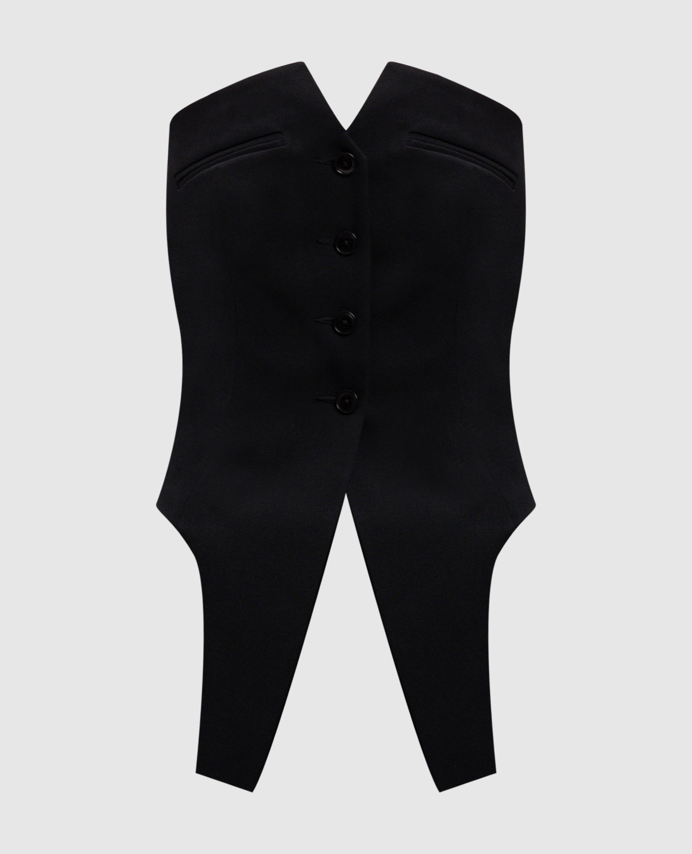 Black asymmetric wool vest Alexander Wang
Black asymmetric wool vest Alexander Wang