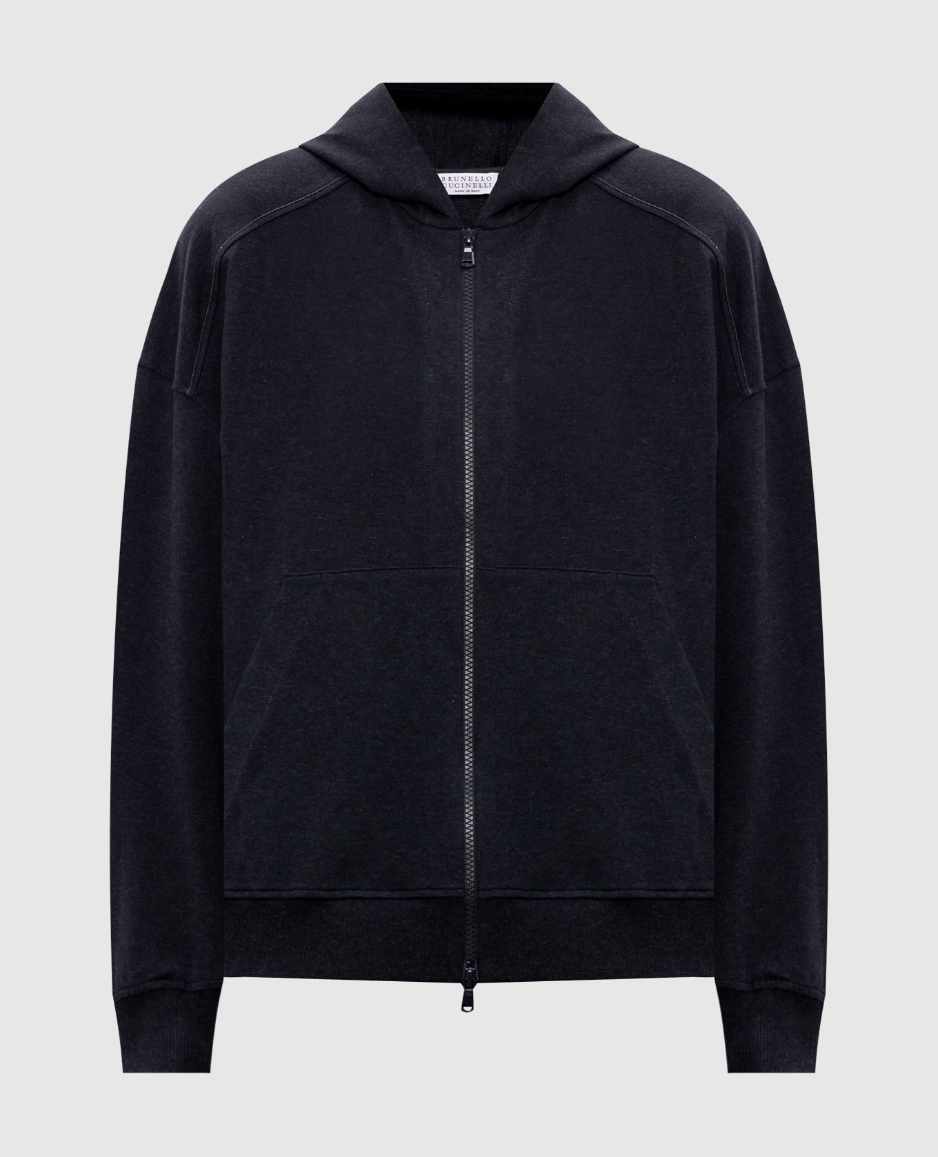 Grey sports jacket with monil chain Brunello Cucinelli
Grey sports jacket with monil chain Brunello Cucinelli