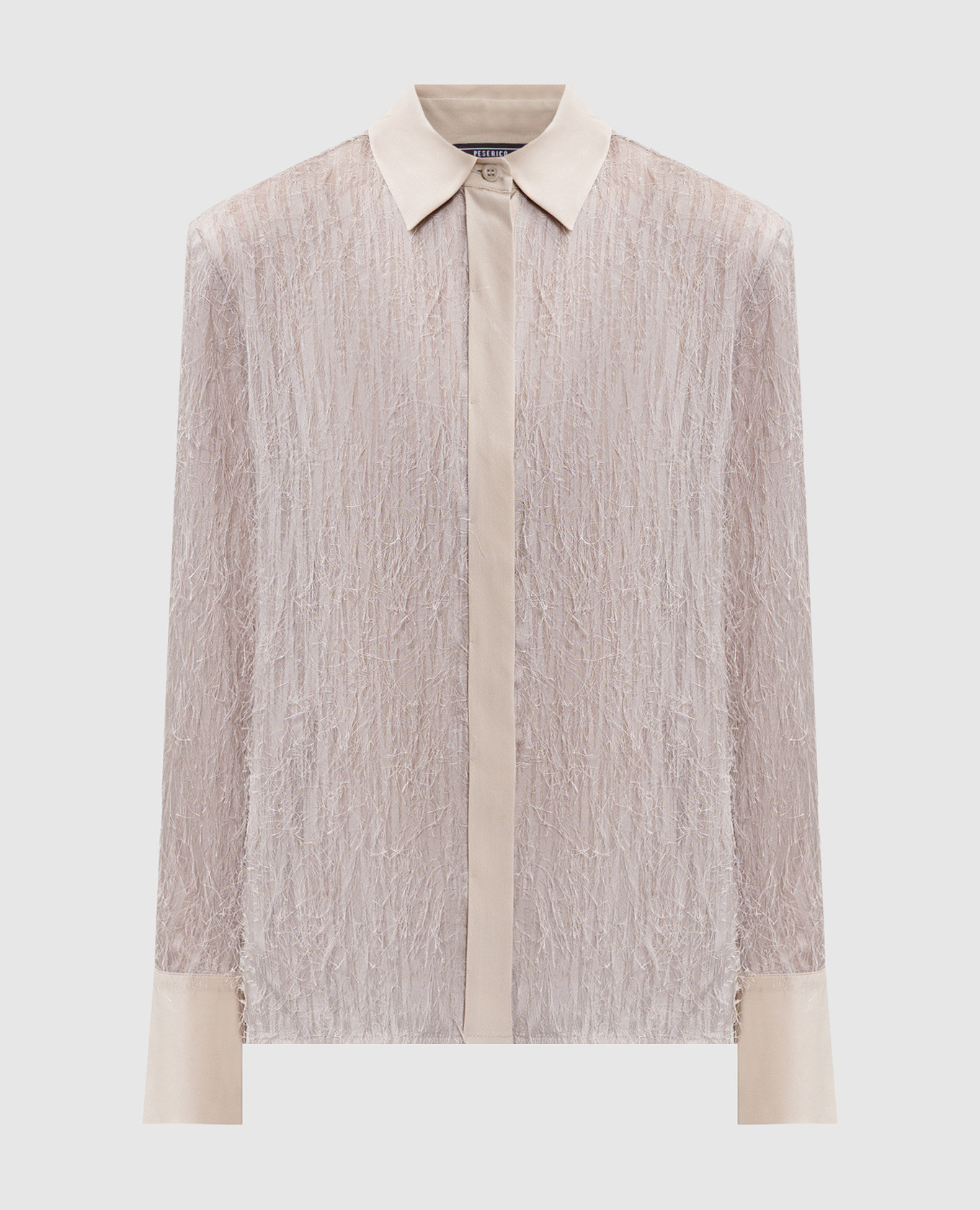 Beige blouse with fringe Peserico
Beige blouse with fringe Peserico