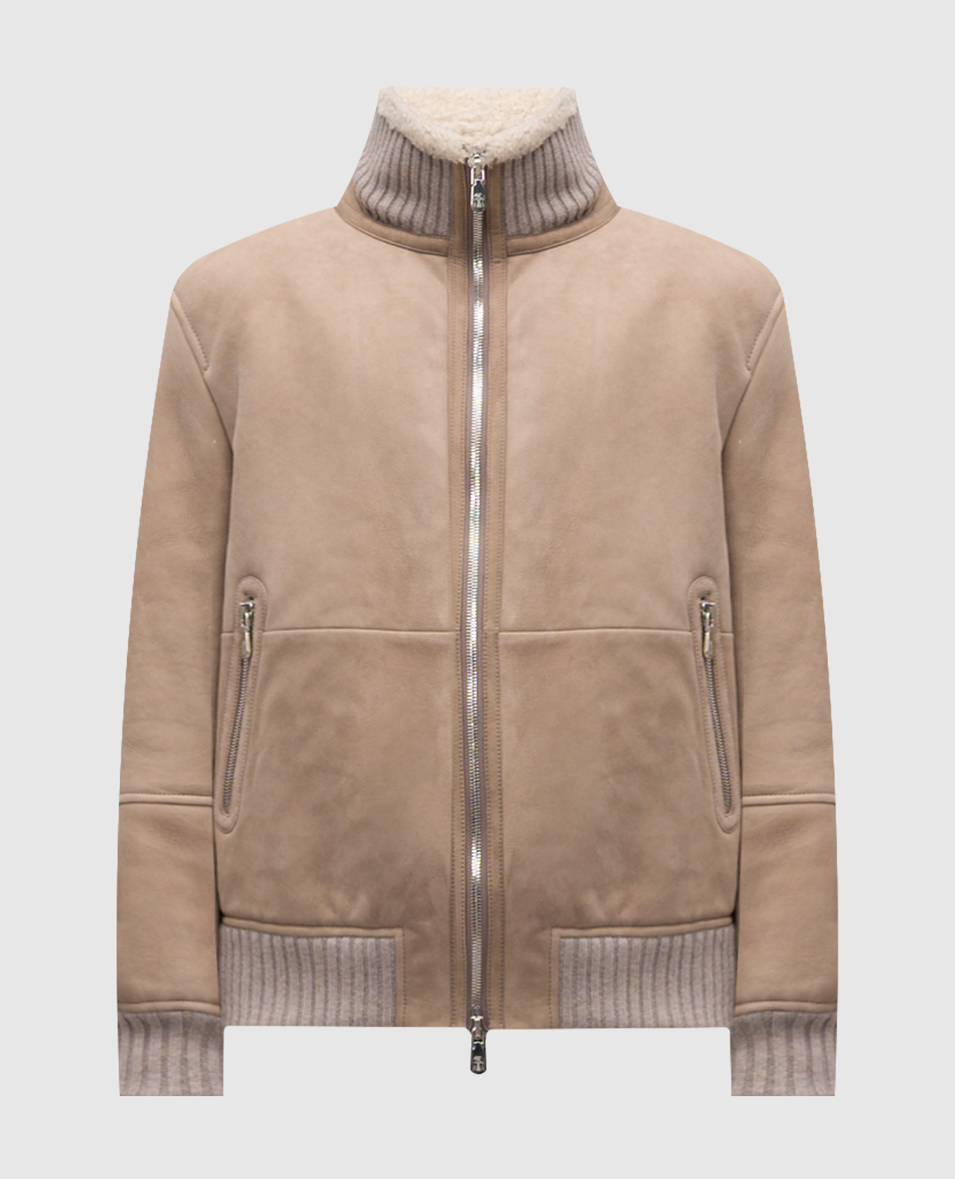 Beige nubuck fur jacket Brunello Cucinelli
Beige nubuck fur jacket Brunello Cucinelli