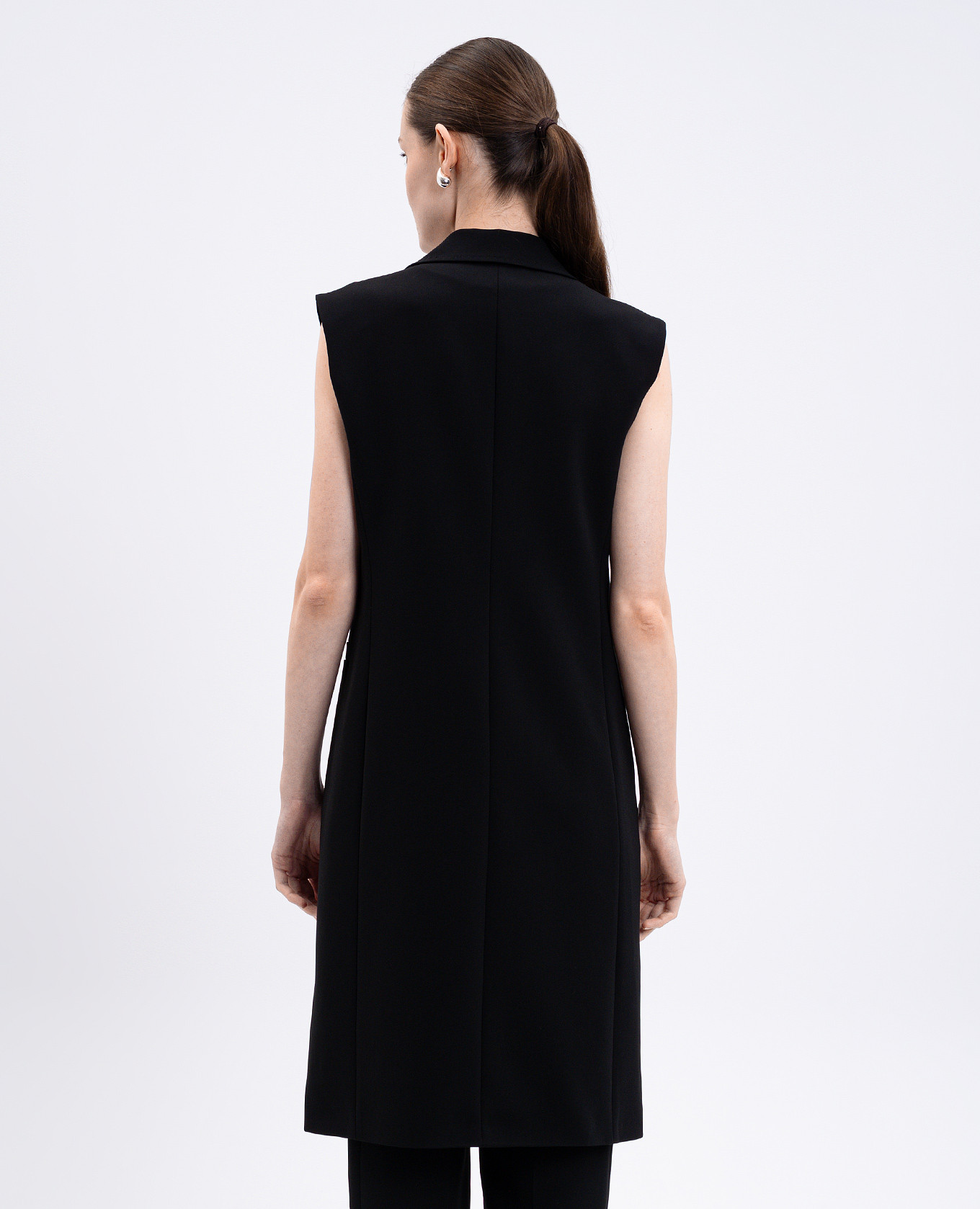 Black elongated double-breasted vest ZENA Max Mara
Black elongated double-breasted vest ZENA Max Mara