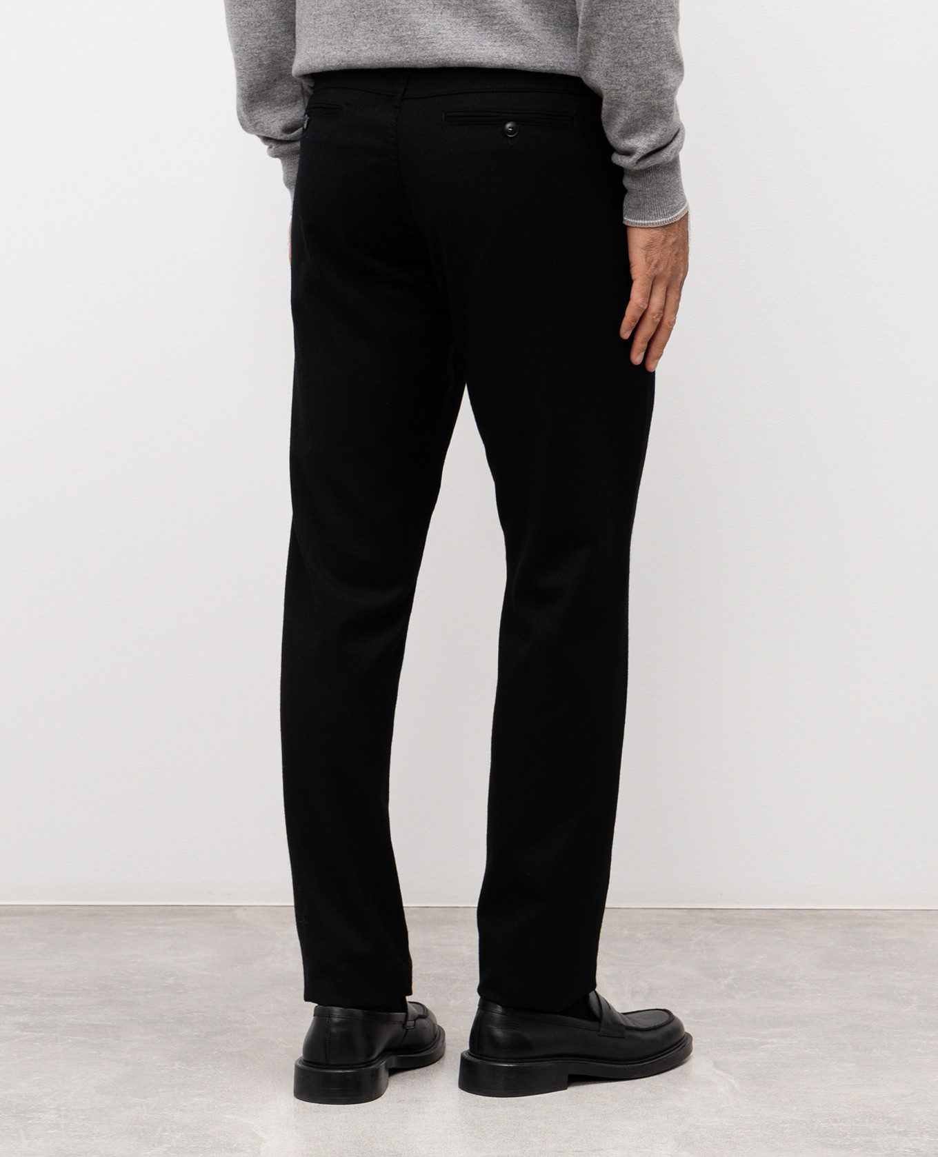 Black wool pants Canali
Black wool pants Canali