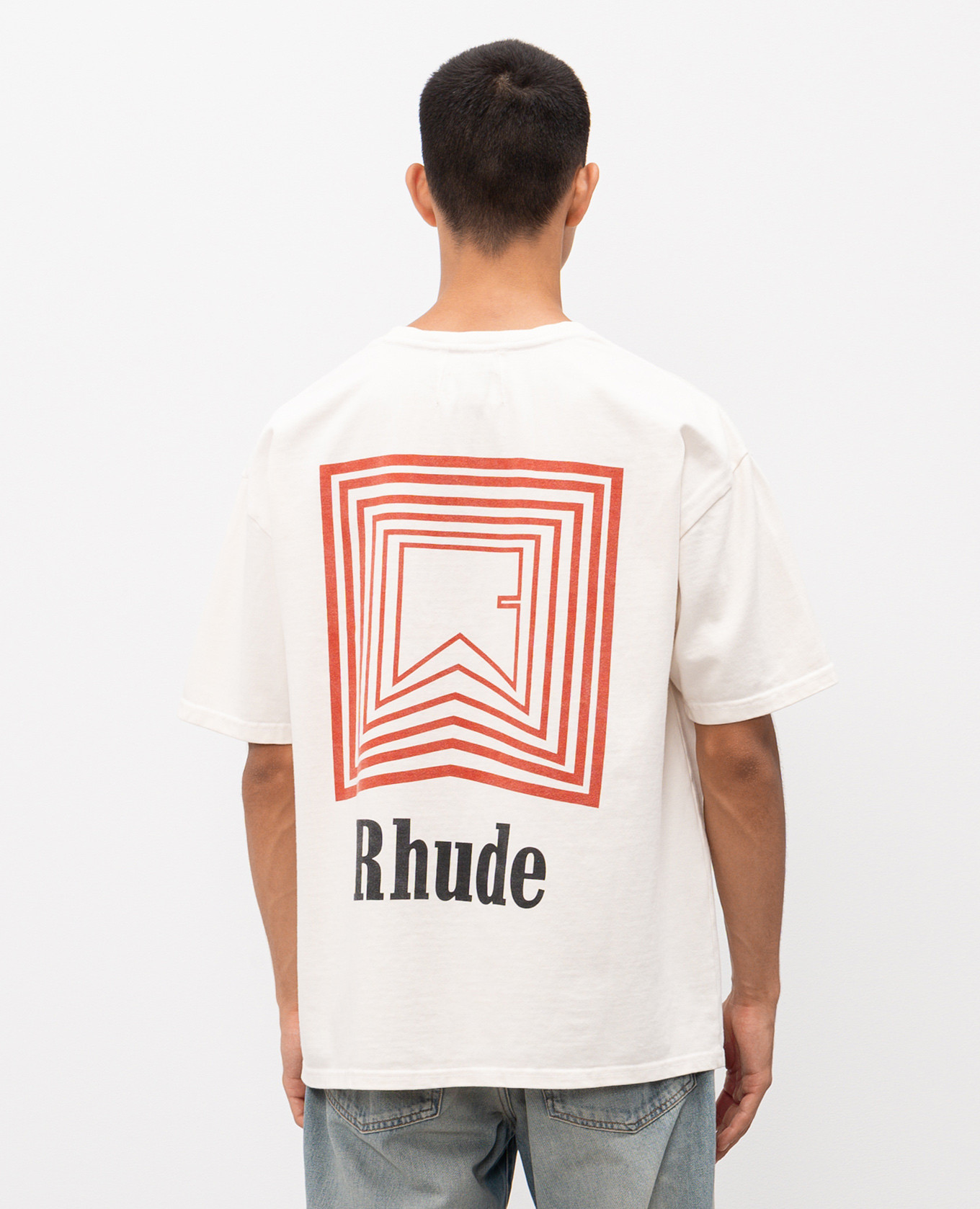 Beige T-shirt with logo print Rhude
Beige T-shirt with logo print Rhude