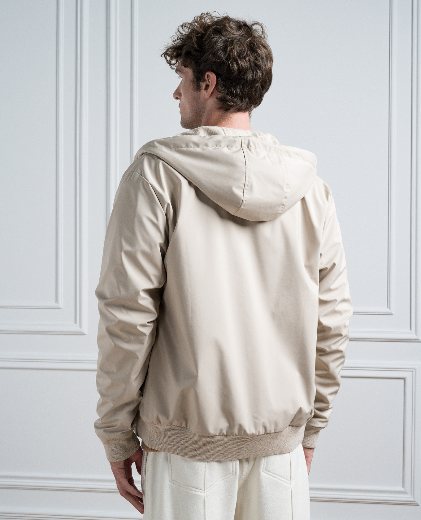 Beige double-sided jacket Cashmere&Whiskey
Beige double-sided jacket Cashmere&Whiskey