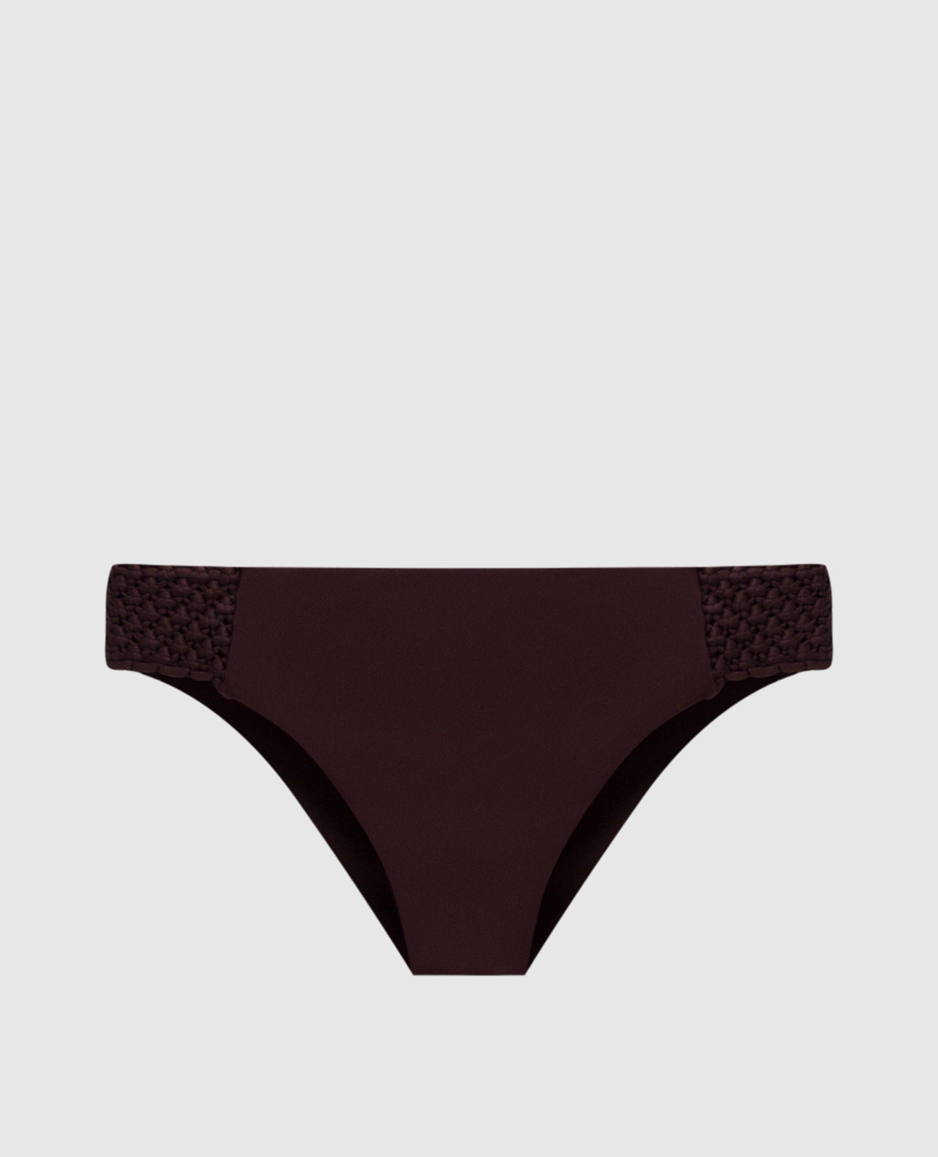 Brown swimsuit panties with braiding Fisico
Brown swimsuit panties with braiding Fisico