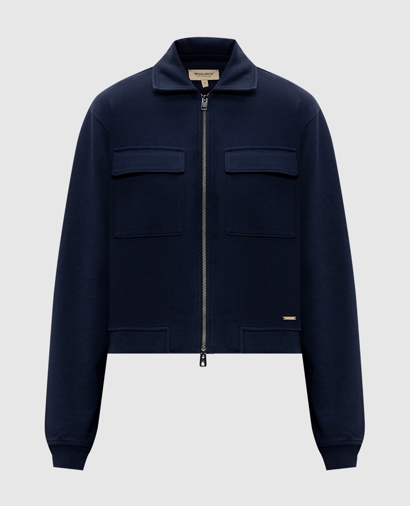 Blue sports jacket with logo Woolrich
Blue sports jacket with logo Woolrich