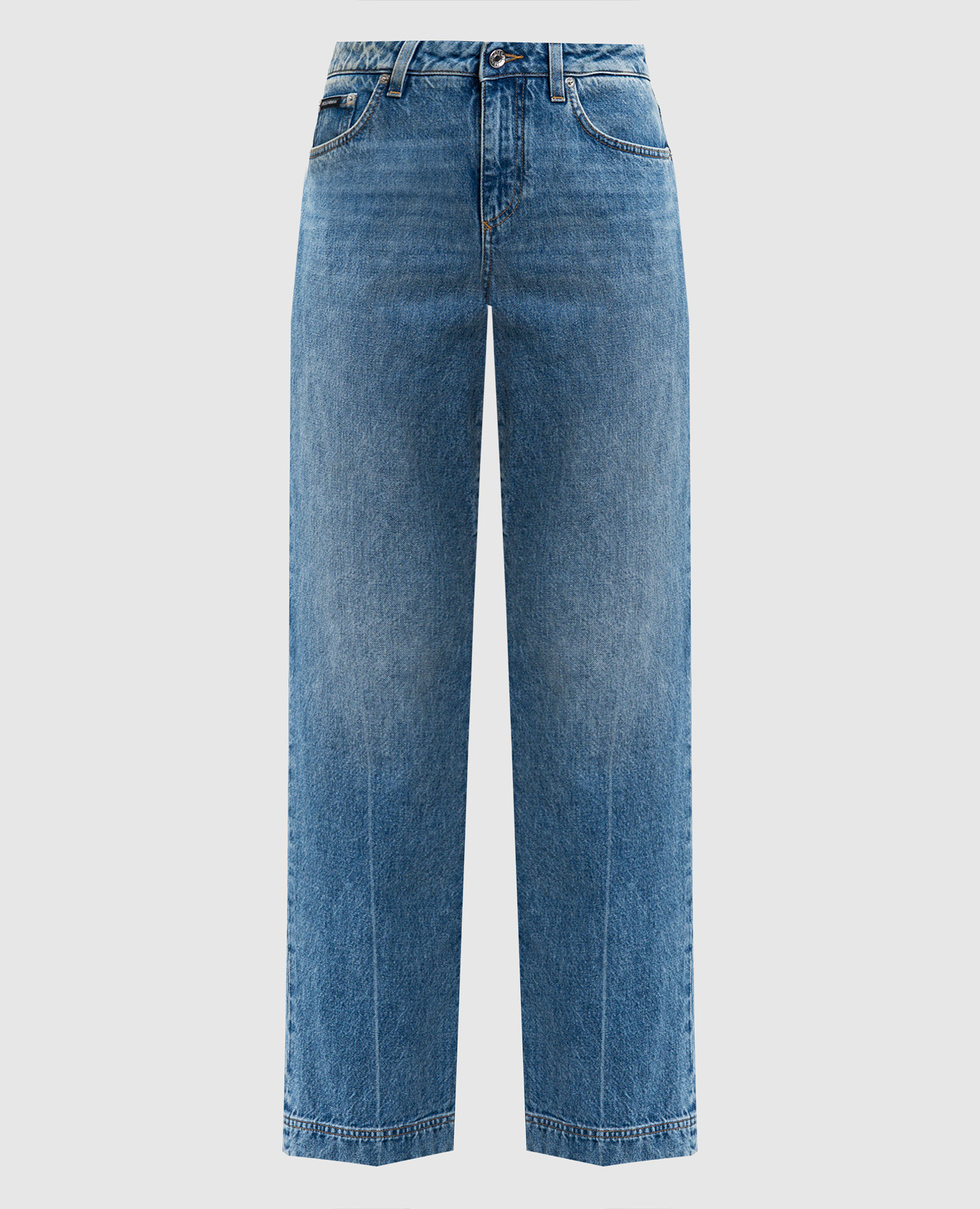 Blue distressed jeans with logo Dolce&Gabbana
Blue distressed jeans with logo Dolce&Gabbana