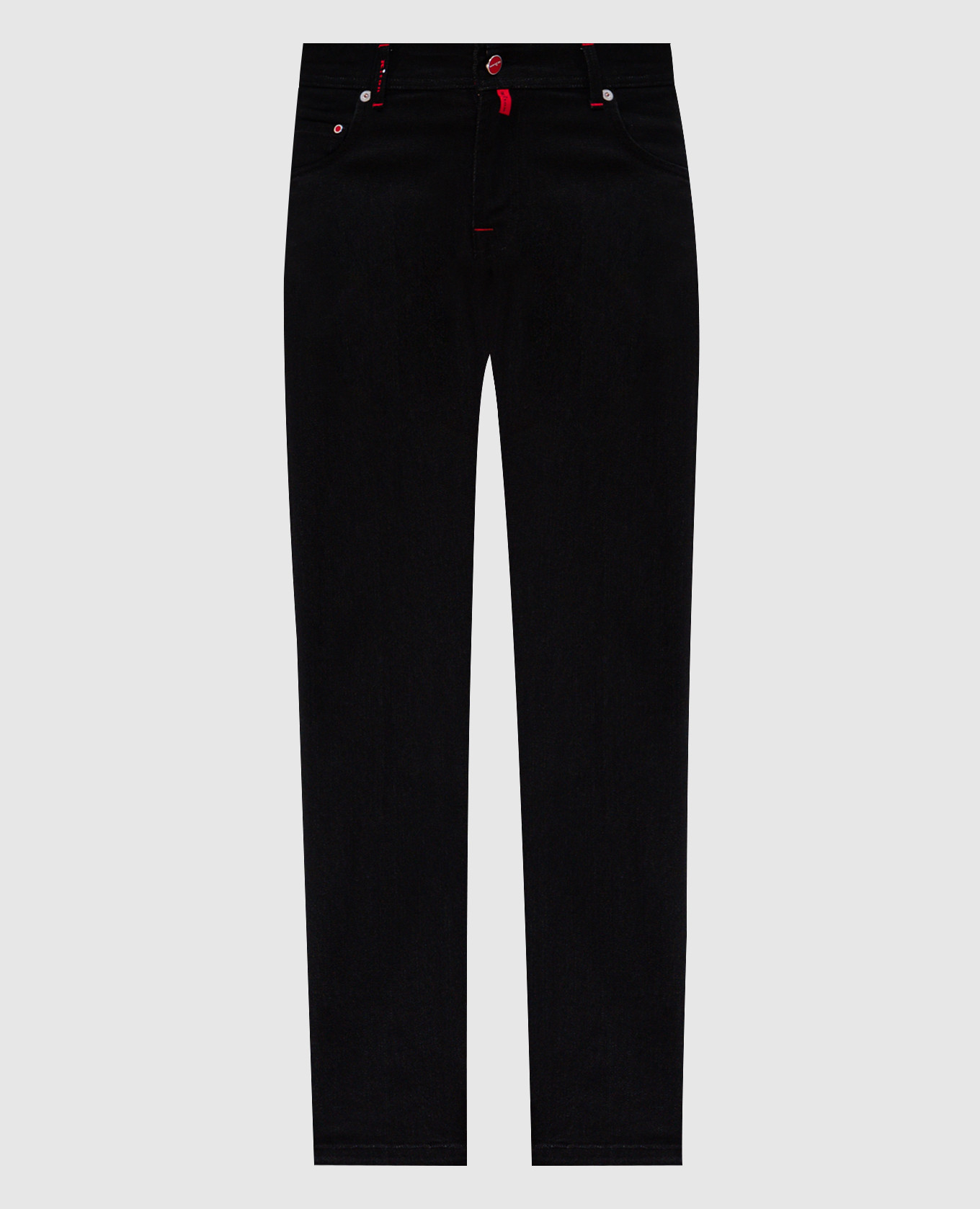 Black jeans with logo Kiton 
Black jeans with logo Kiton