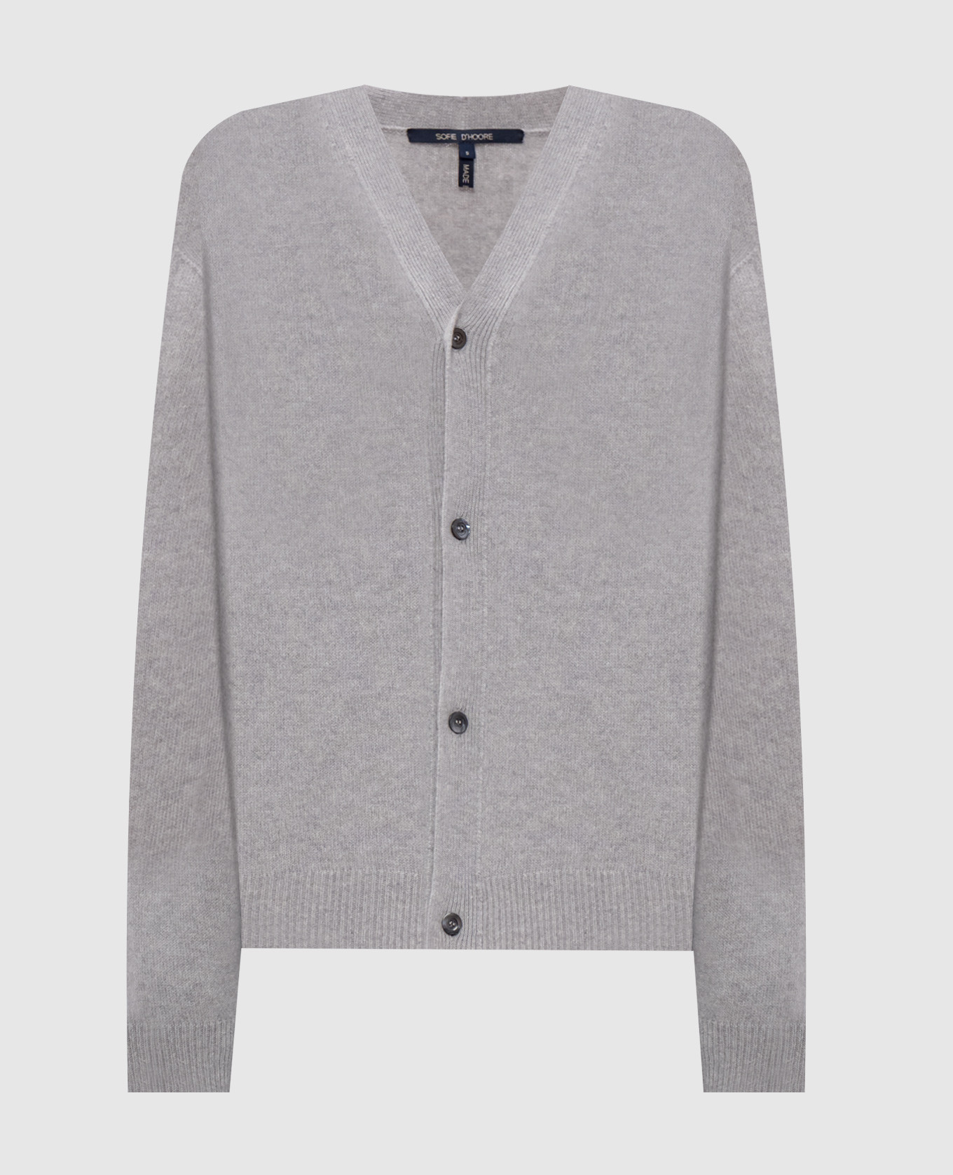 MABUSE gray wool cardigan Sofie D`Hoore, Grey
MABUSE gray wool cardigan Sofie D`Hoore, Grey