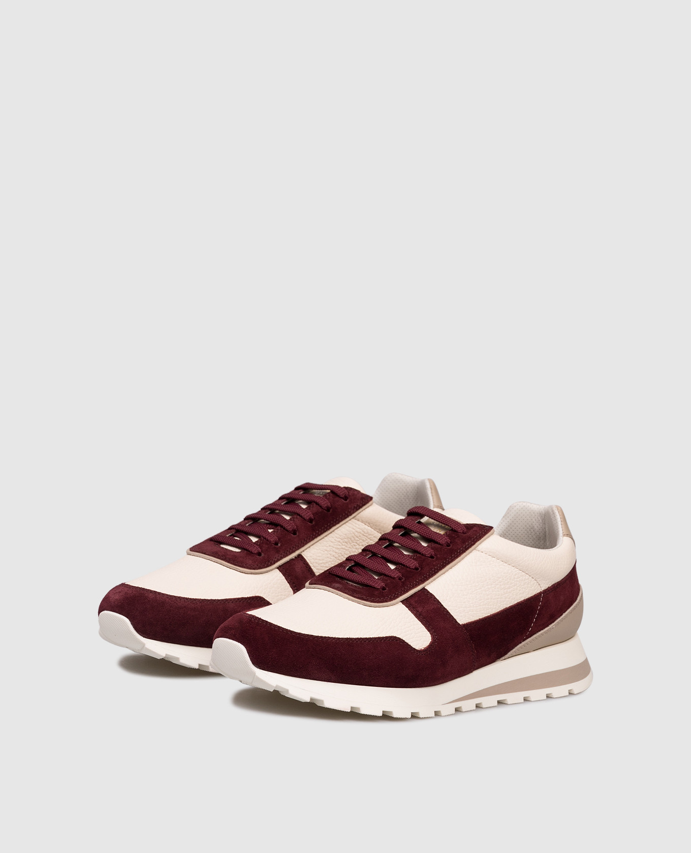 Leather sneakers with emblem Brunello Cucinelli, Beige
Leather sneakers with emblem Brunello Cucinelli, Beige