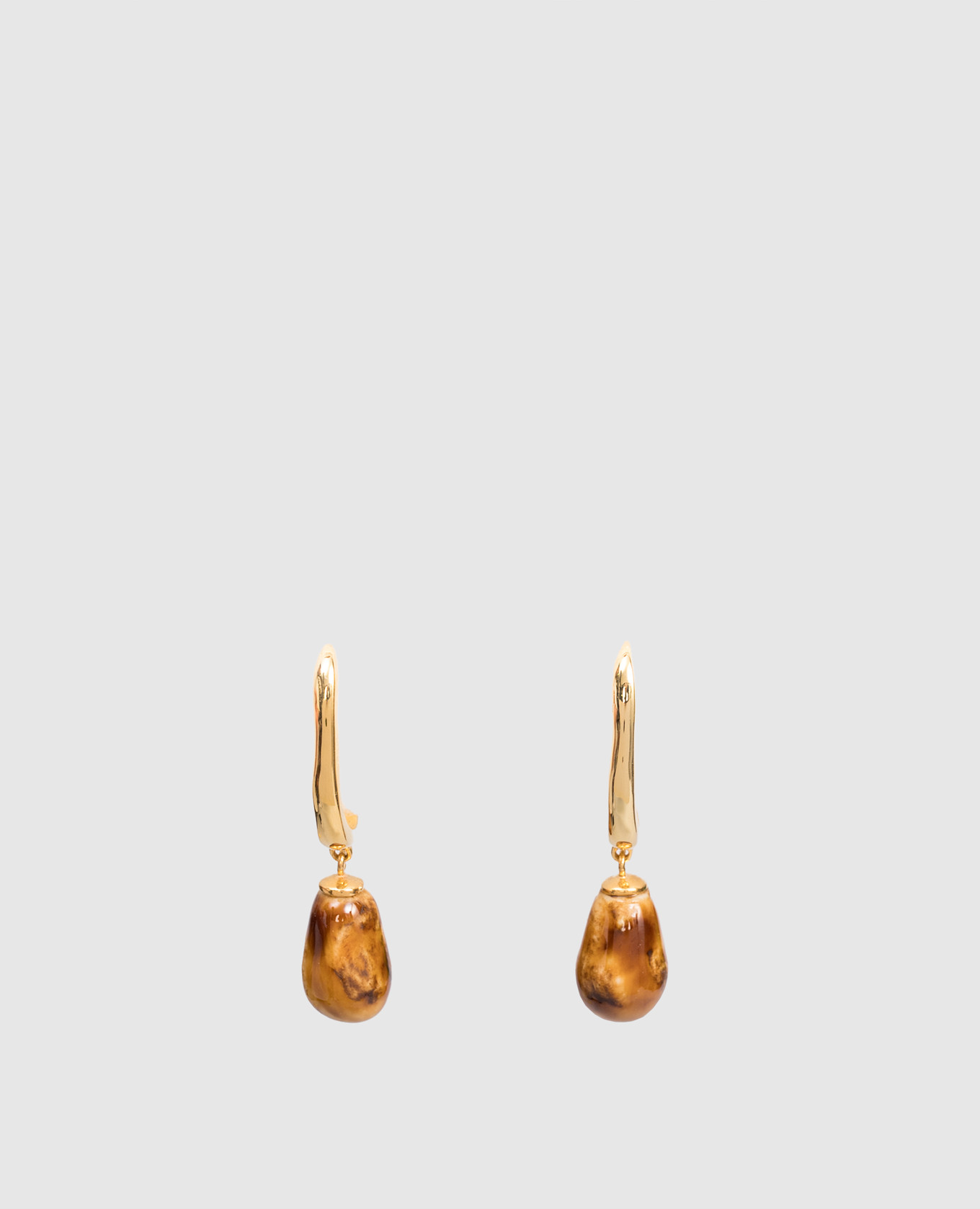Amber earrings with 22 carat gold plating House of Fou, Golden
Amber earrings with 22 carat gold plating House of Fou, Golden