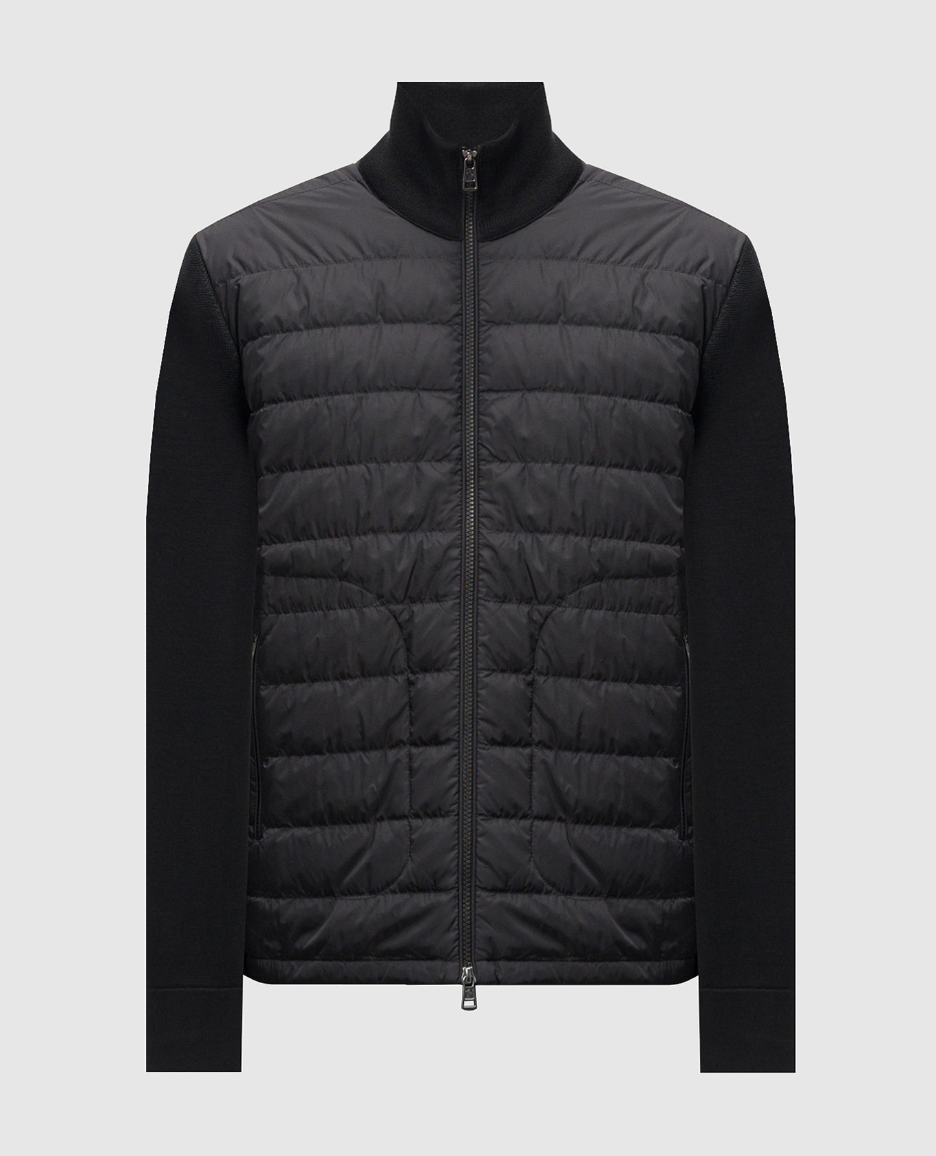 Black combination jacket with logo Moncler
Black combination jacket with logo Moncler