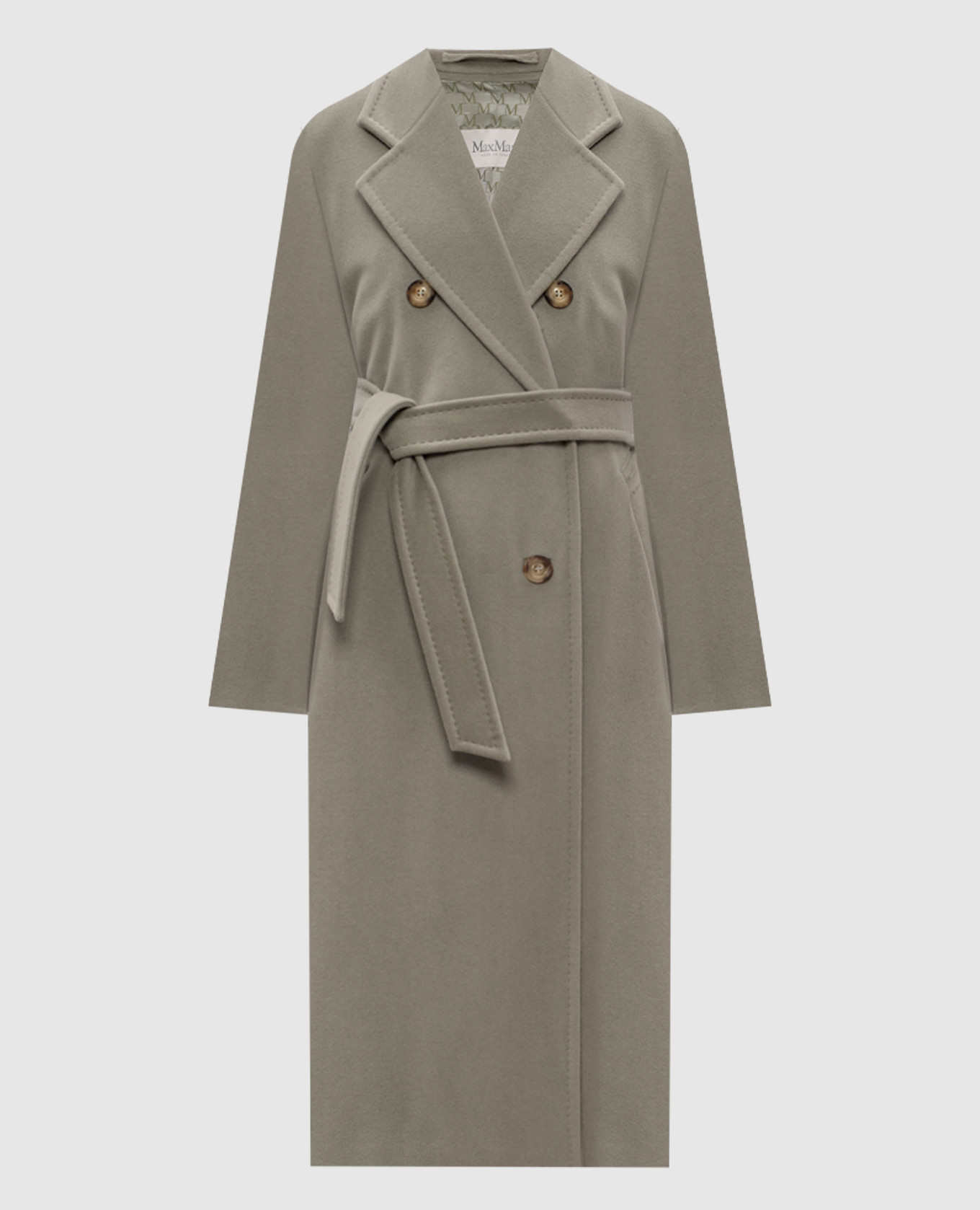 MADAME green double-breasted wool and cashmere coat Max Mara
MADAME green double-breasted wool and cashmere coat Max Mara