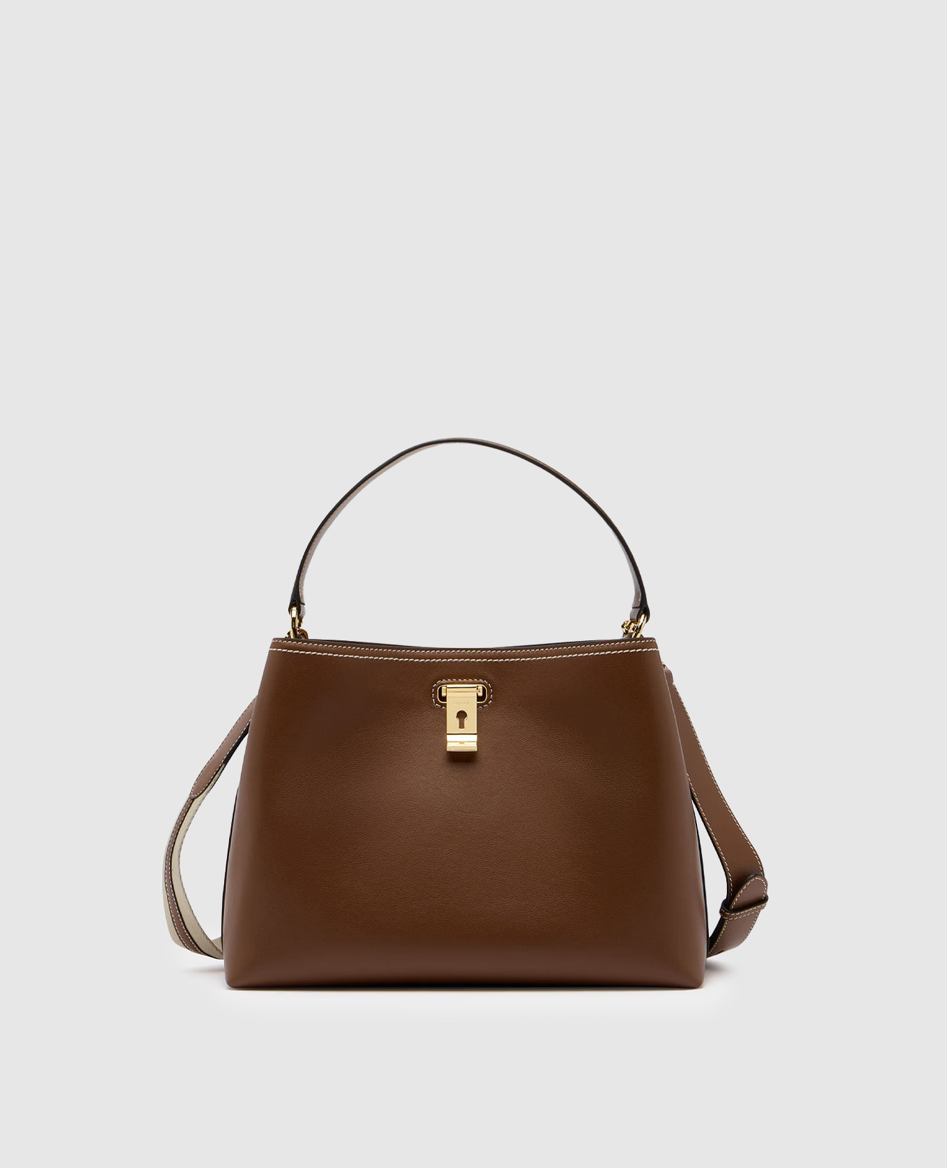 Brown leather Lock Me bag Bally
Brown leather Lock Me bag Bally