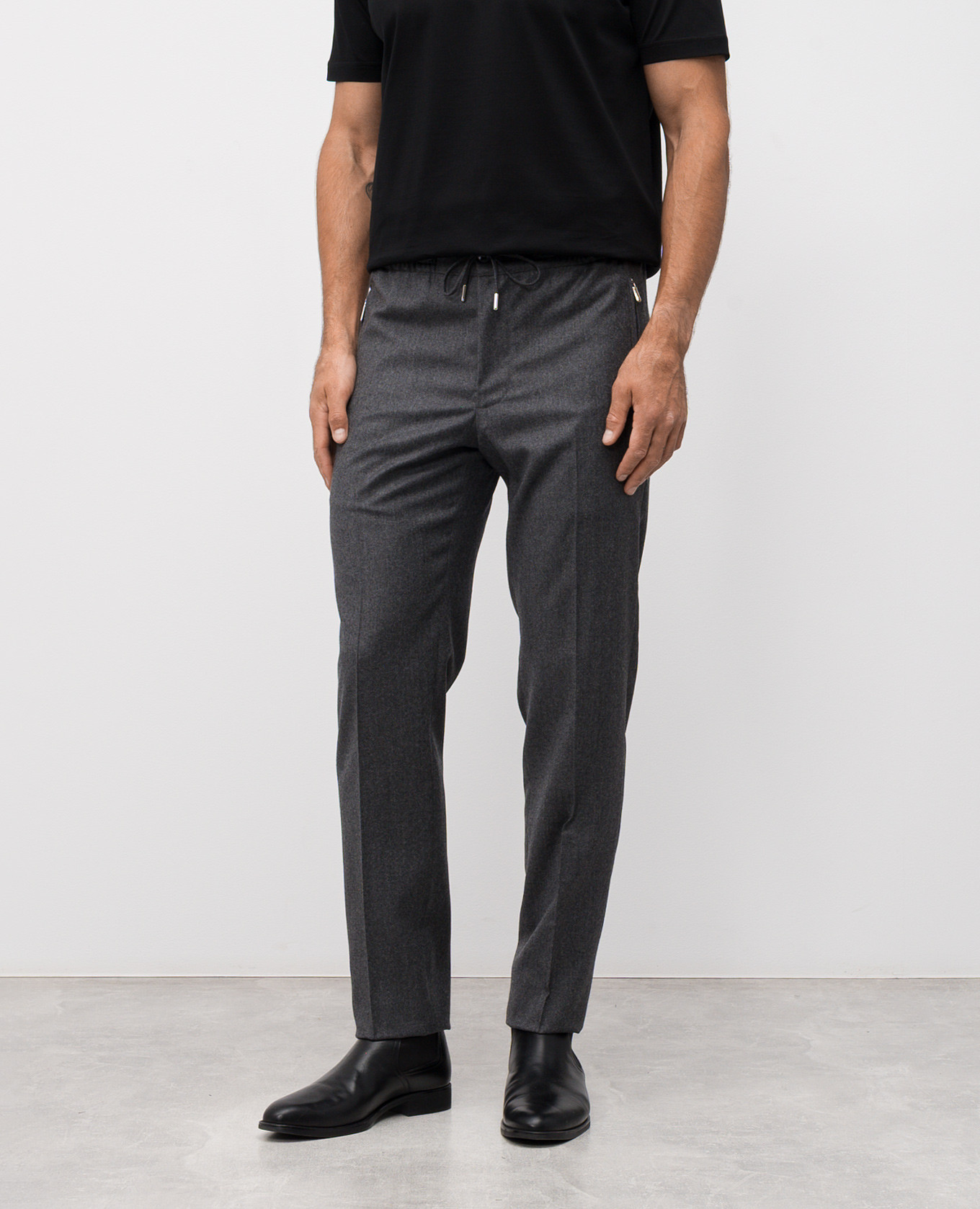 Gray wool and cashmere pants Bertolo Cashmere, Grey
Gray wool and cashmere pants Bertolo Cashmere, Grey