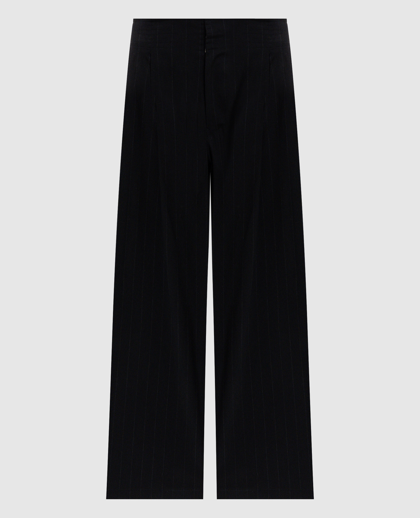 Black striped wool pants Y`S Yamamoto
Black striped wool pants Y`S Yamamoto