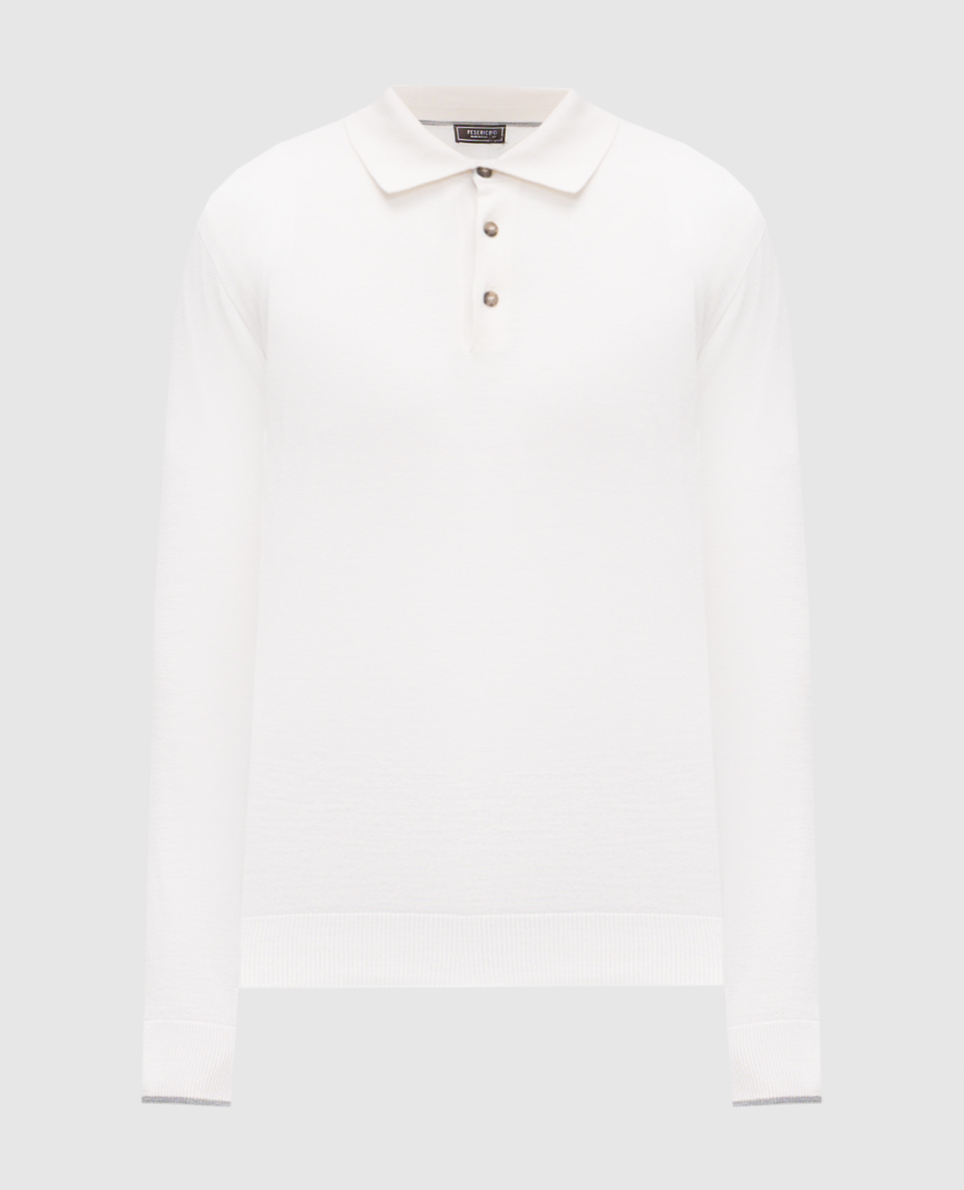 White wool polo shirt Peserico
White wool polo shirt Peserico