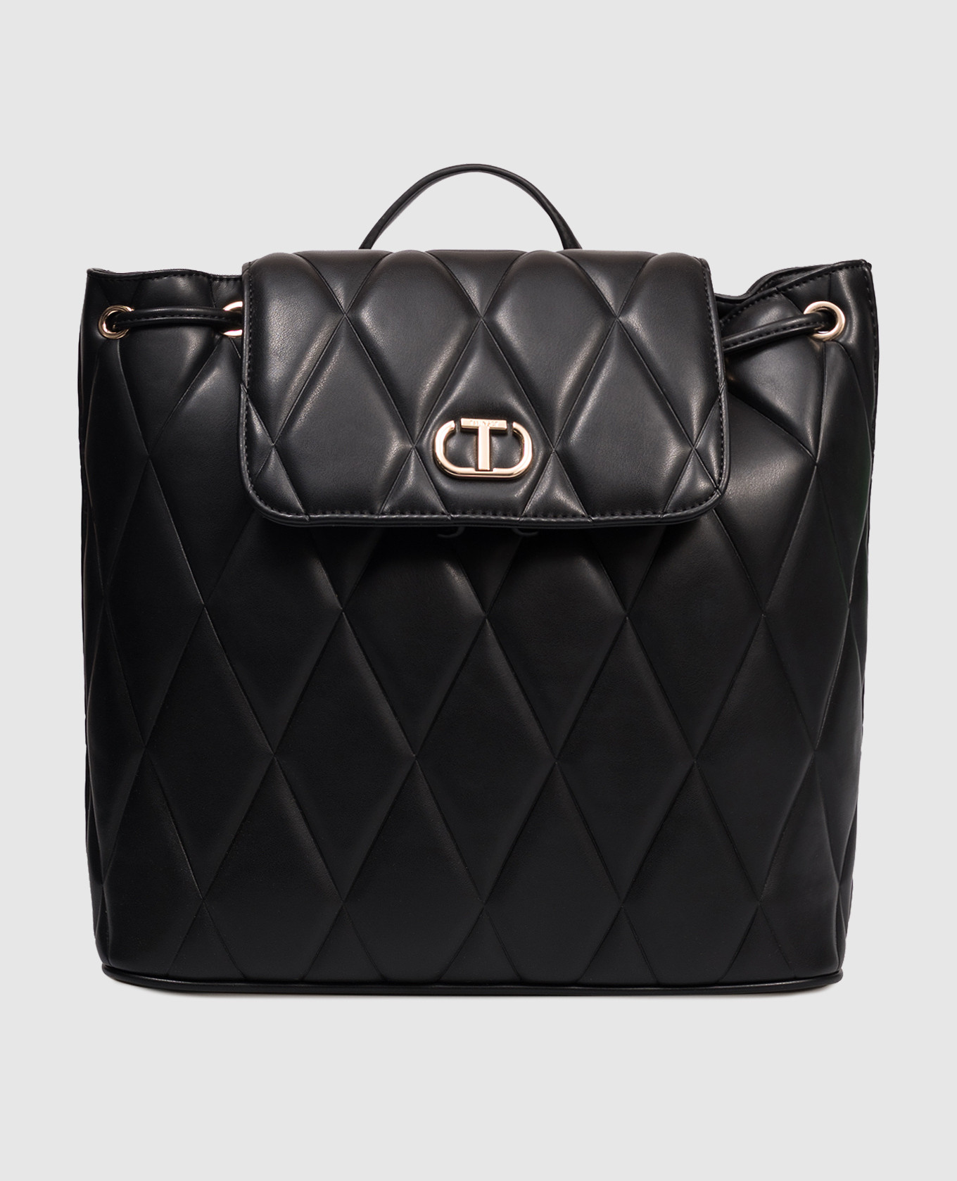 Black backpack with logo Twinset
Black backpack with logo Twinset