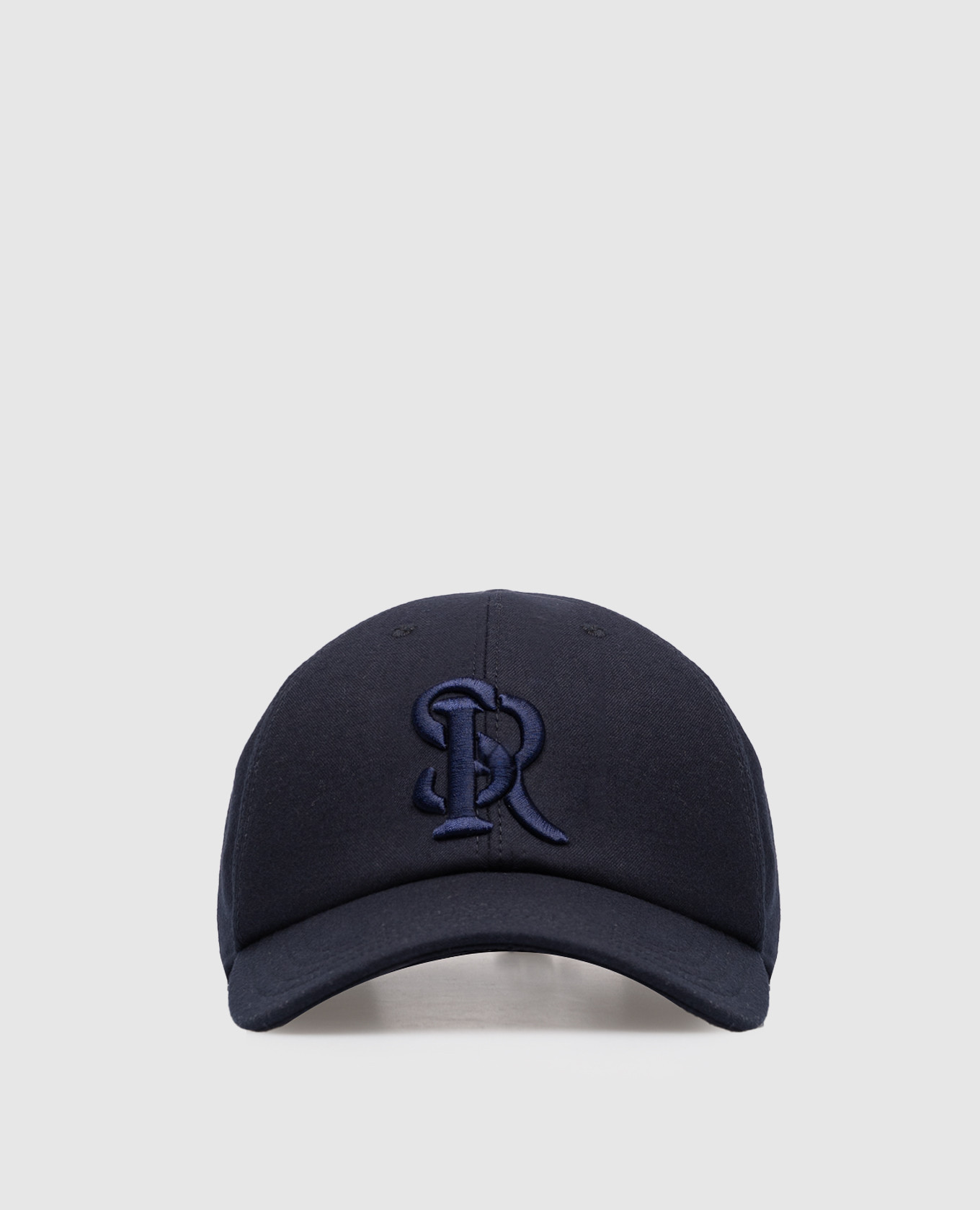 Blue wool cap with embroidered monogram logo Stefano Ricci
Blue wool cap with embroidered monogram logo Stefano Ricci