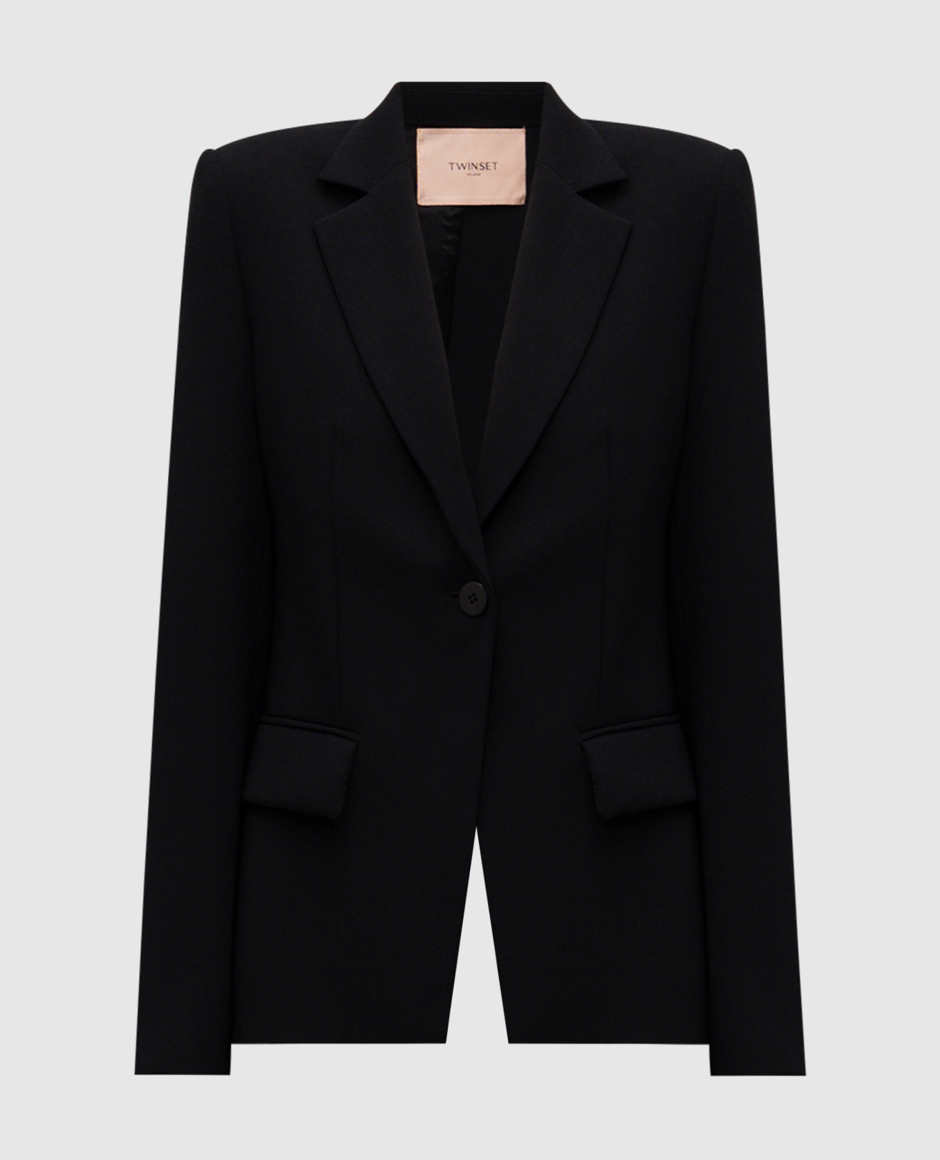 Black jacket with logo Twinset
Black jacket with logo Twinset