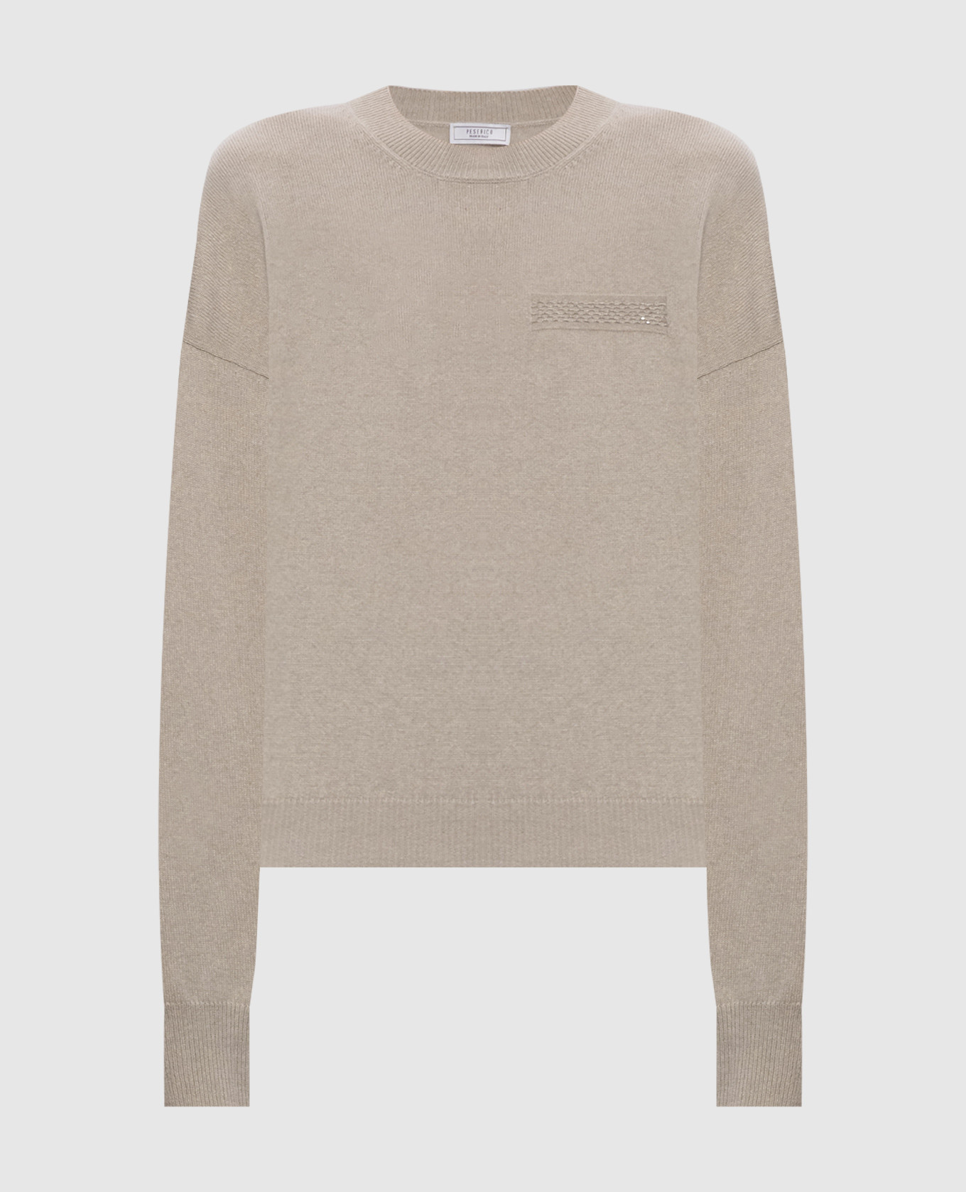 Green wool, silk and cashmere jumper Peserico
Green wool, silk and cashmere jumper Peserico