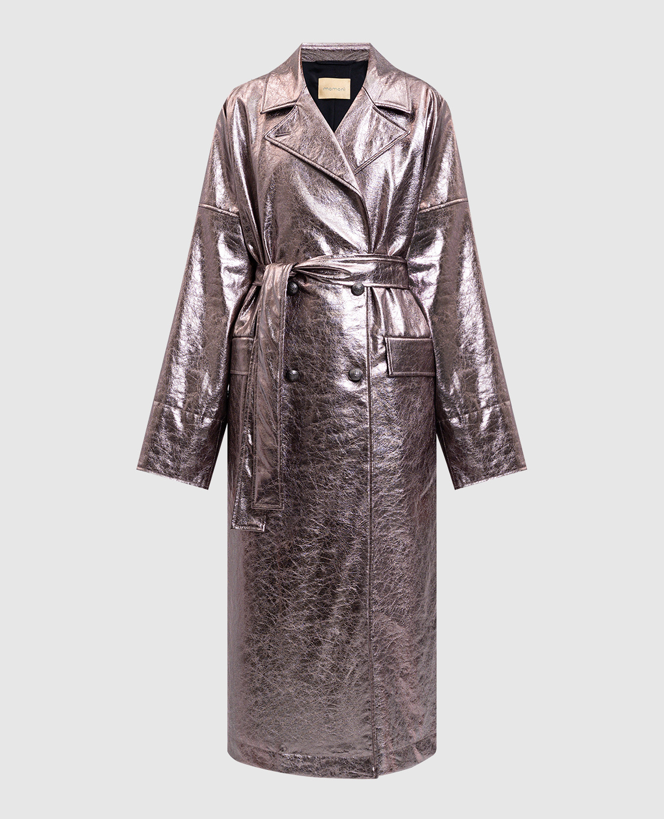 Sayuri silver double-breasted coat Momoni
Sayuri silver double-breasted coat Momoni