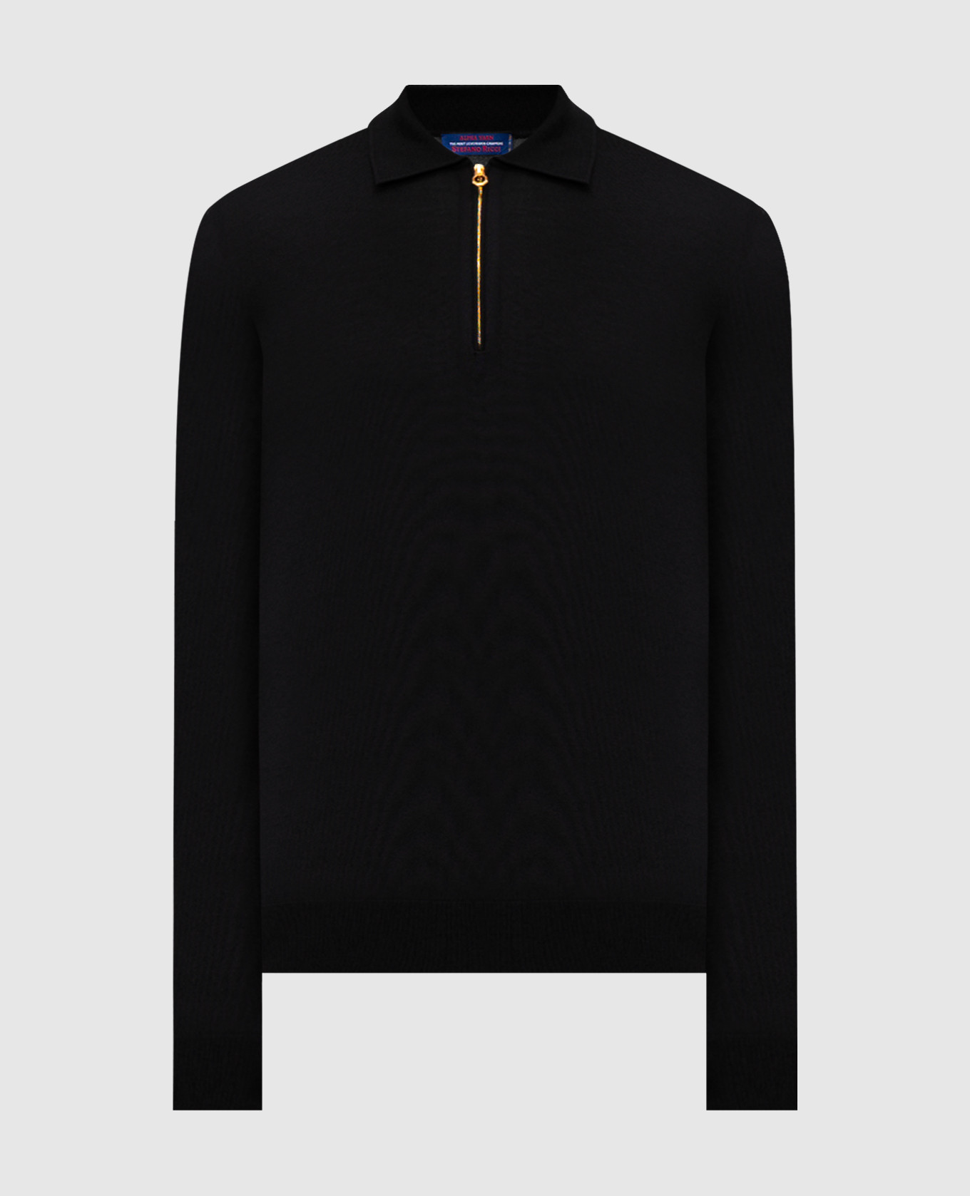Black wool, silk and cashmere polo shirt Stefano Ricci
Black wool, silk and cashmere polo shirt Stefano Ricci
