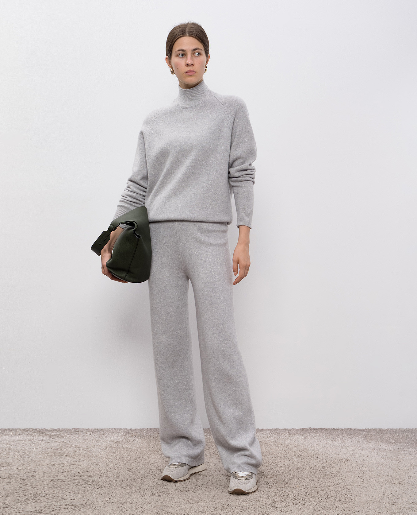Gray wool and cashmere sweater Peserico, Grey
Gray wool and cashmere sweater Peserico, Grey