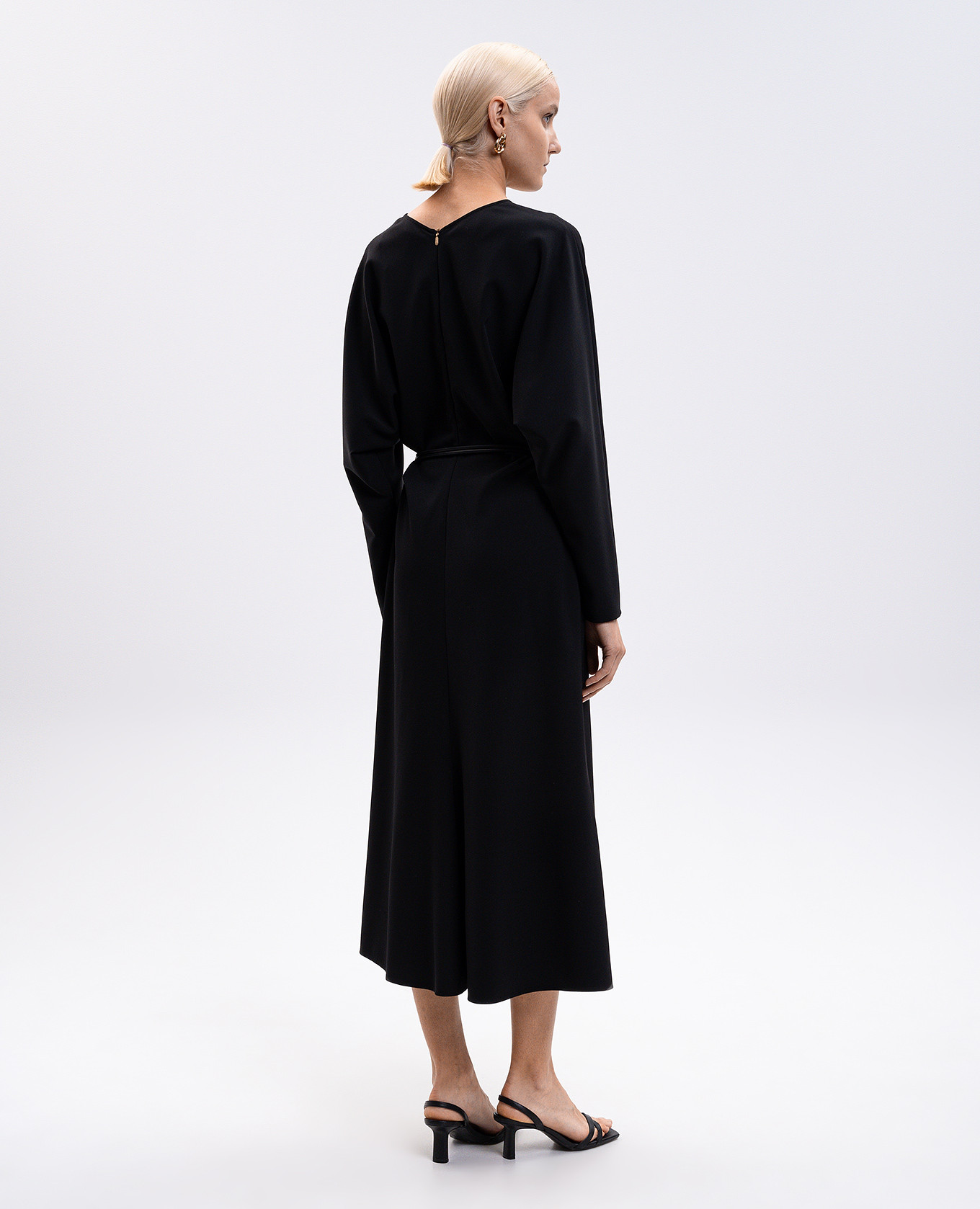 Black wool midi dress Agnona
Black wool midi dress Agnona