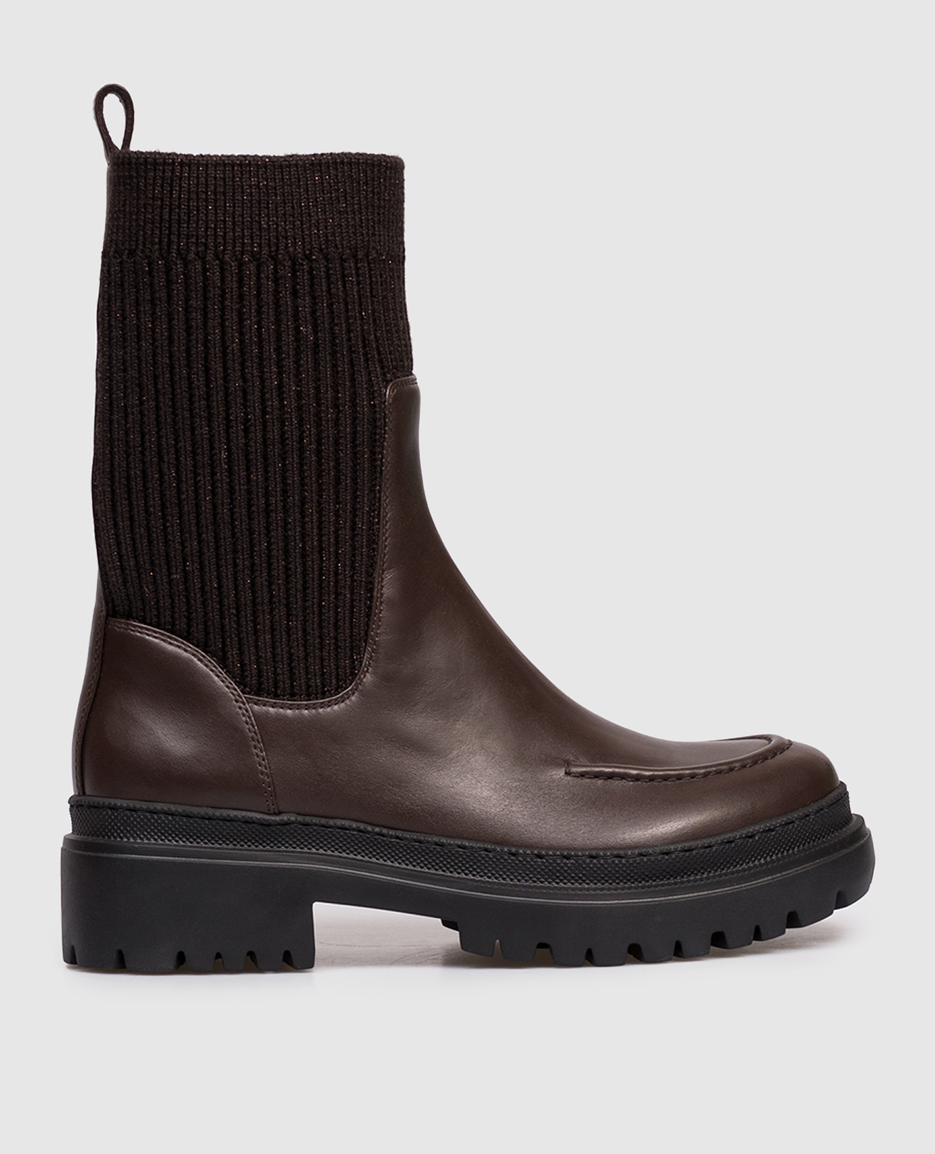 Brown combination boots with lurex Peserico
Brown combination boots with lurex Peserico